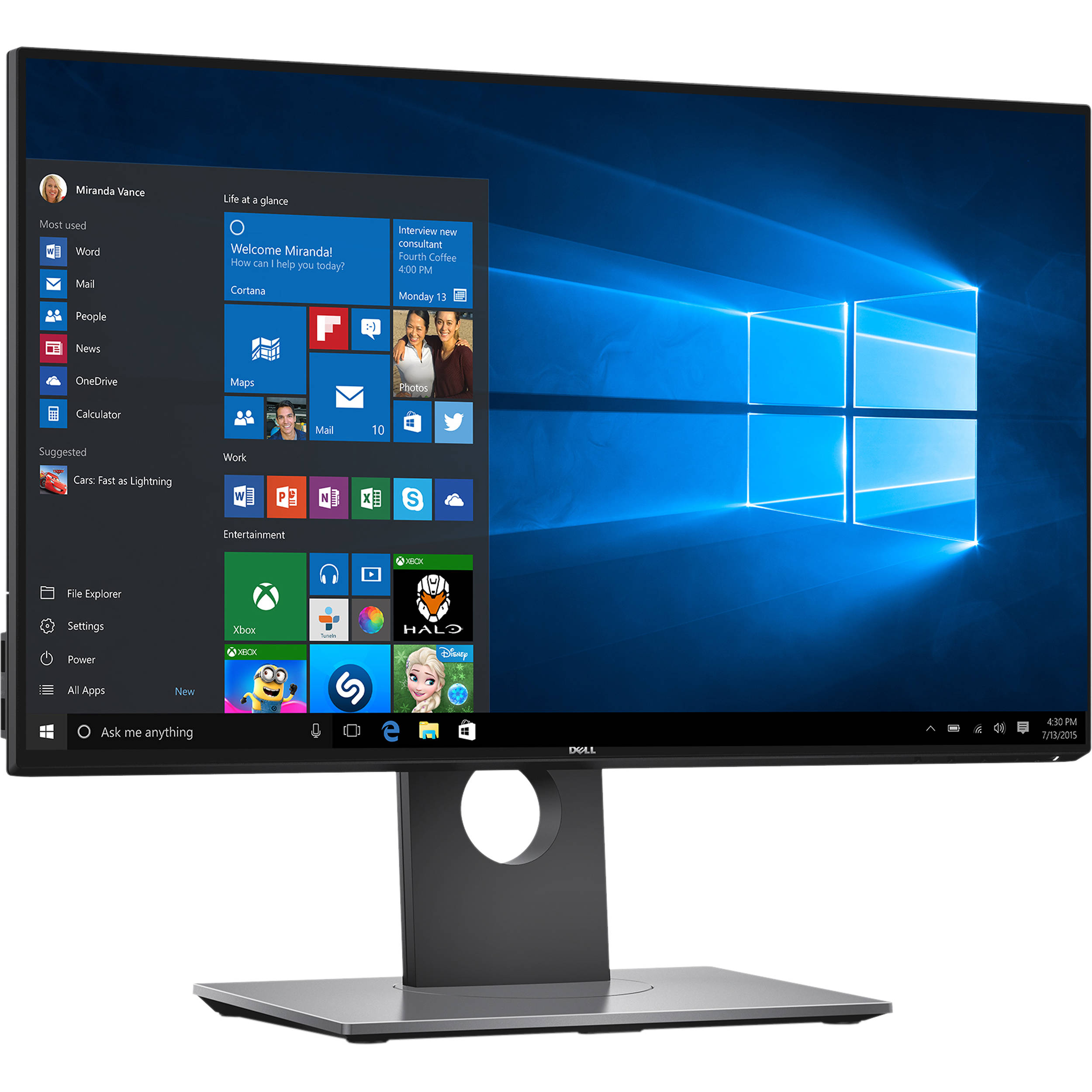 IPS Monitor U2417H B\u0026H Photo