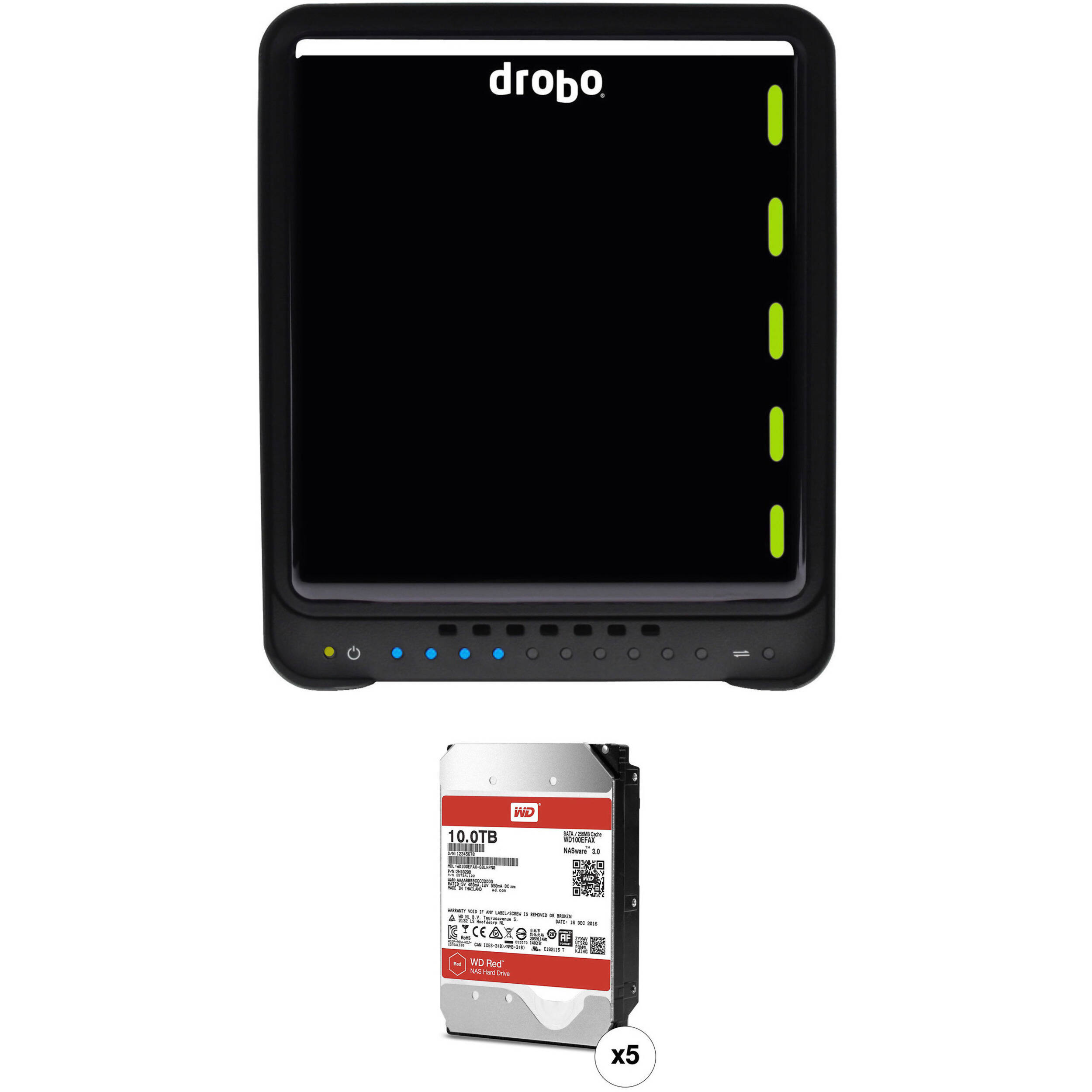Drobo 5D3: Komfort-Raid Für Thunderbolt 3 Im Test – ZFCZBQ