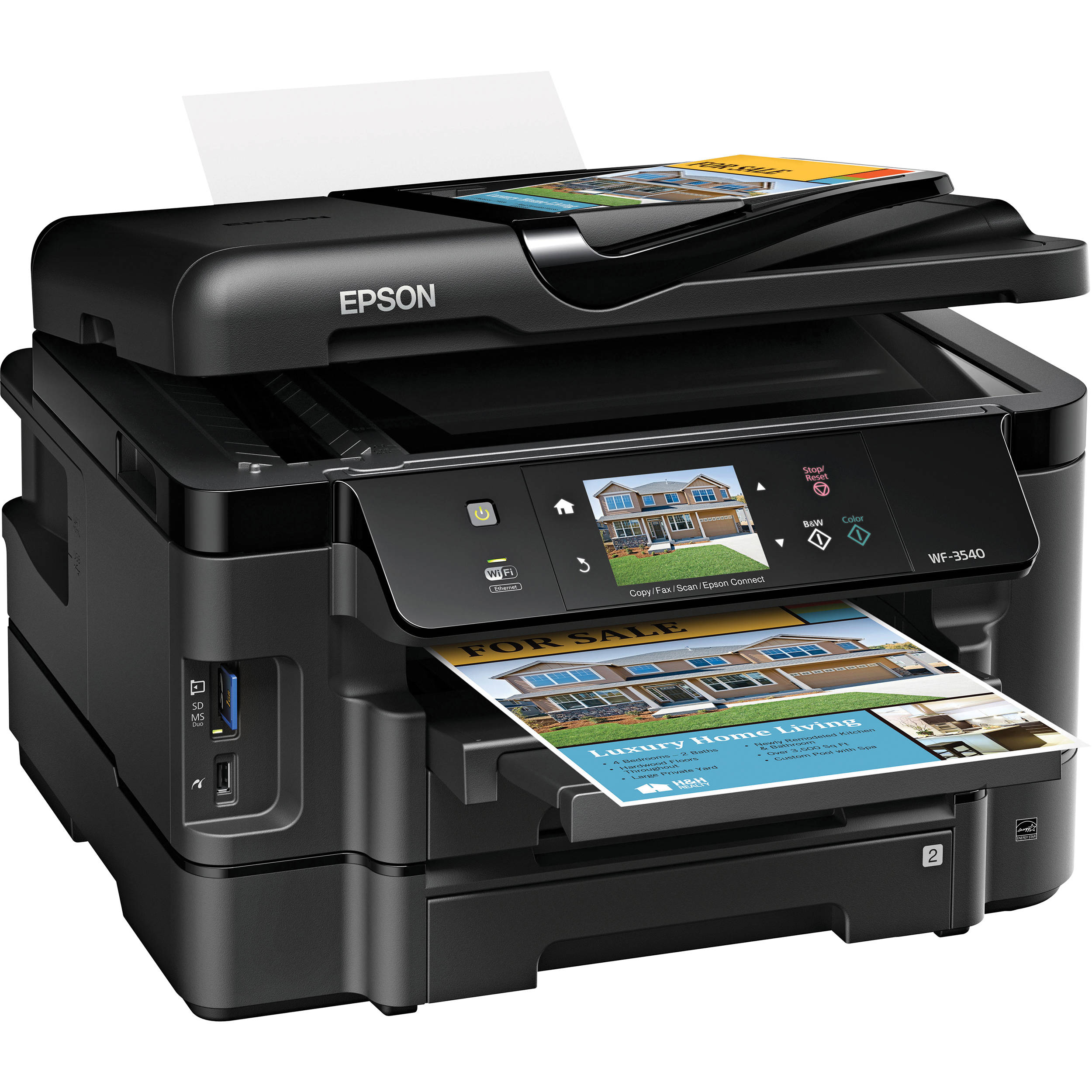 Epson WorkForce WF-3540 Wireless Color 