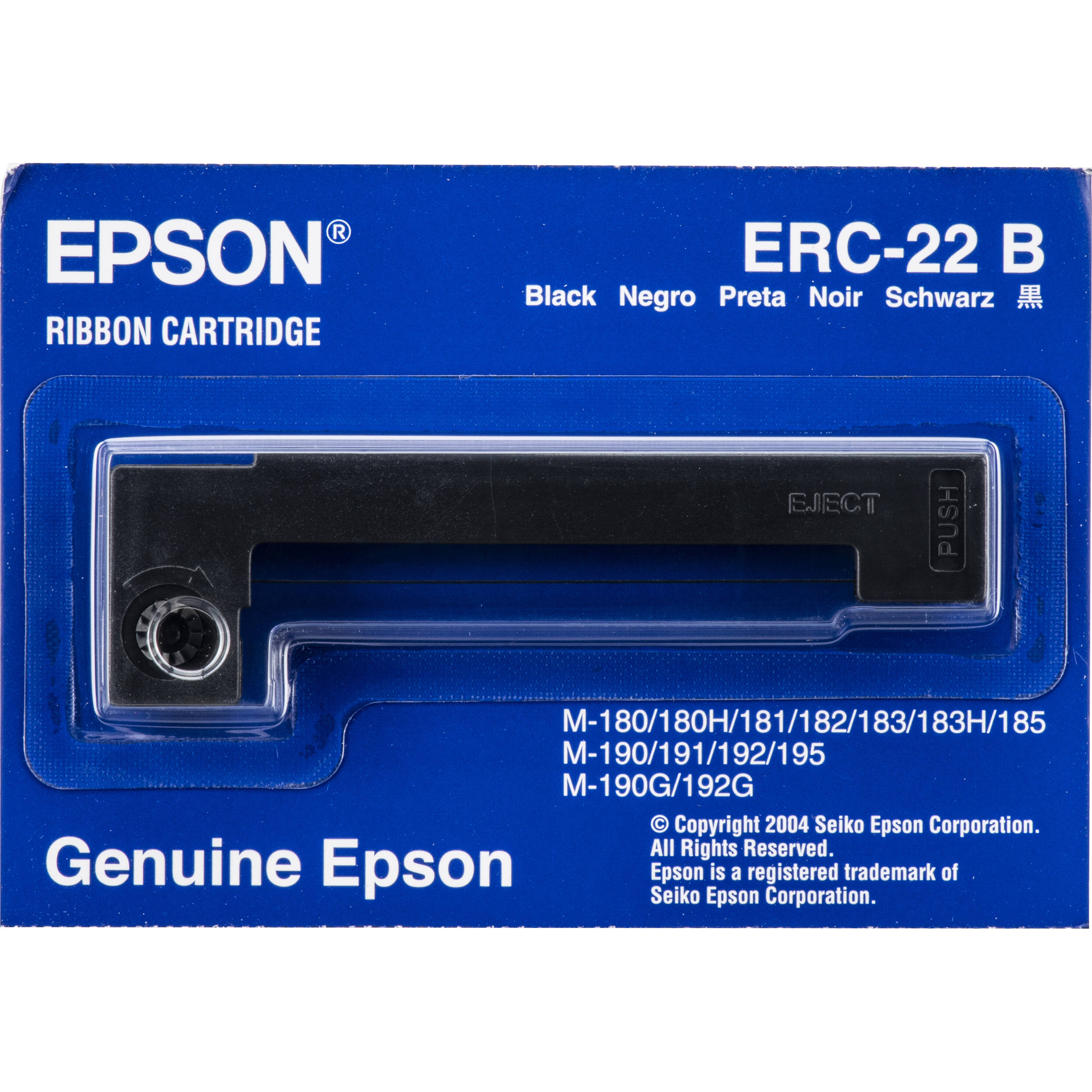 Epson ERC-22B Black Fabric Ribbon 
