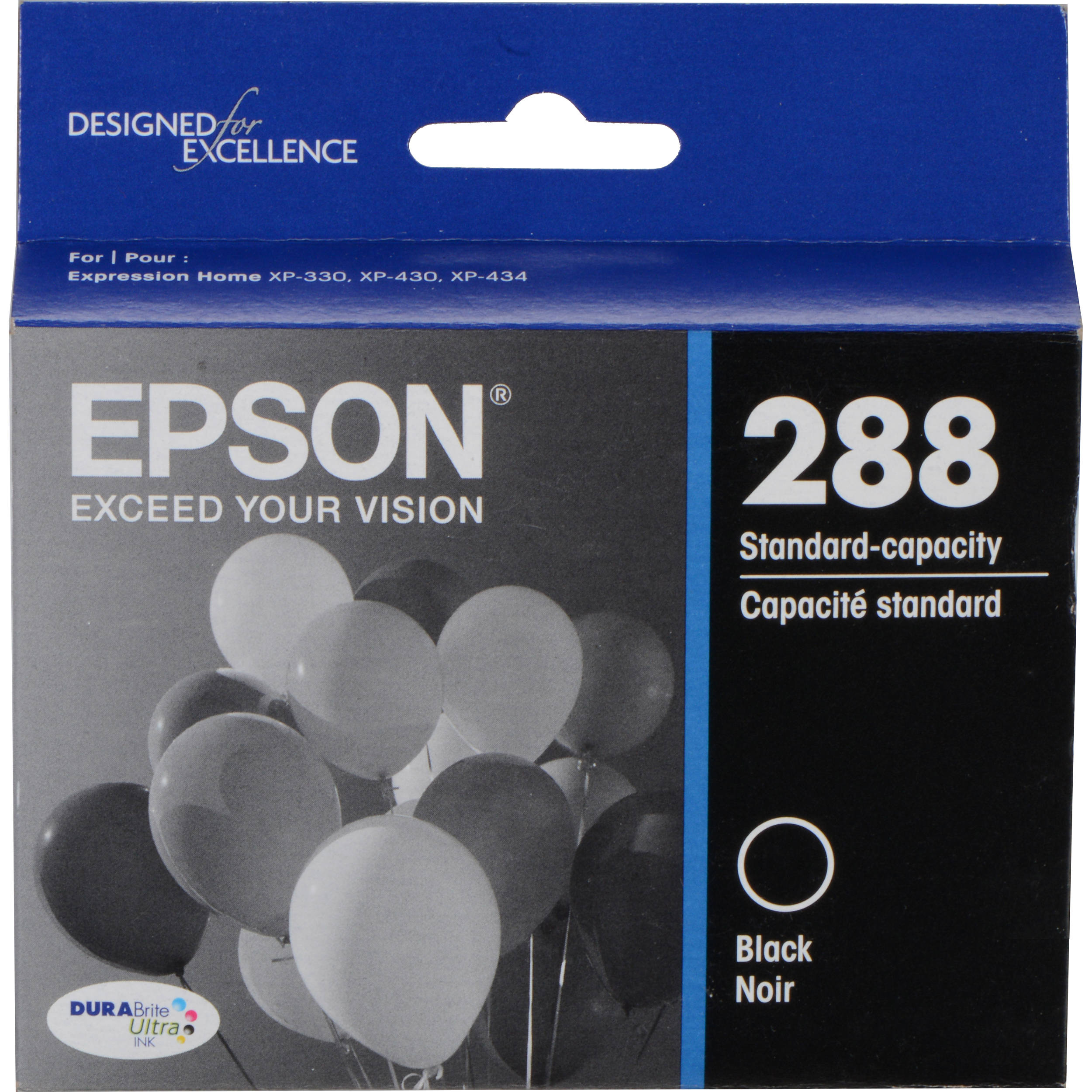 Epson T288120 DURABrite Ultra Black Ink 
