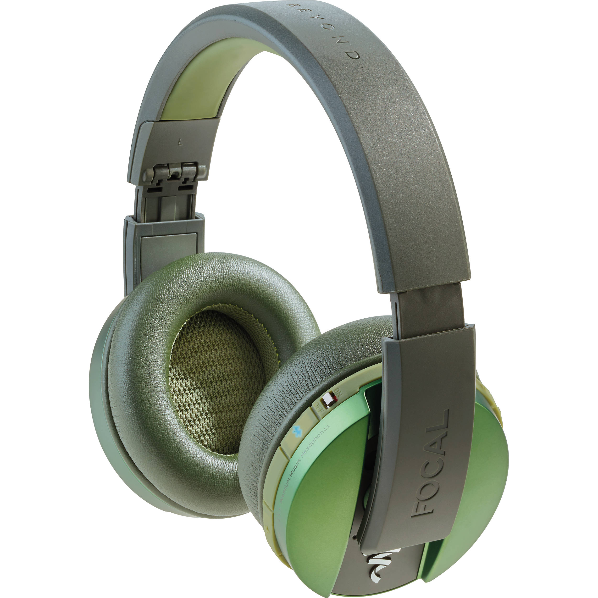 Focal Listen Wireless Chic Over-Ear Headphones FLISTENWL-GR B\u0026H