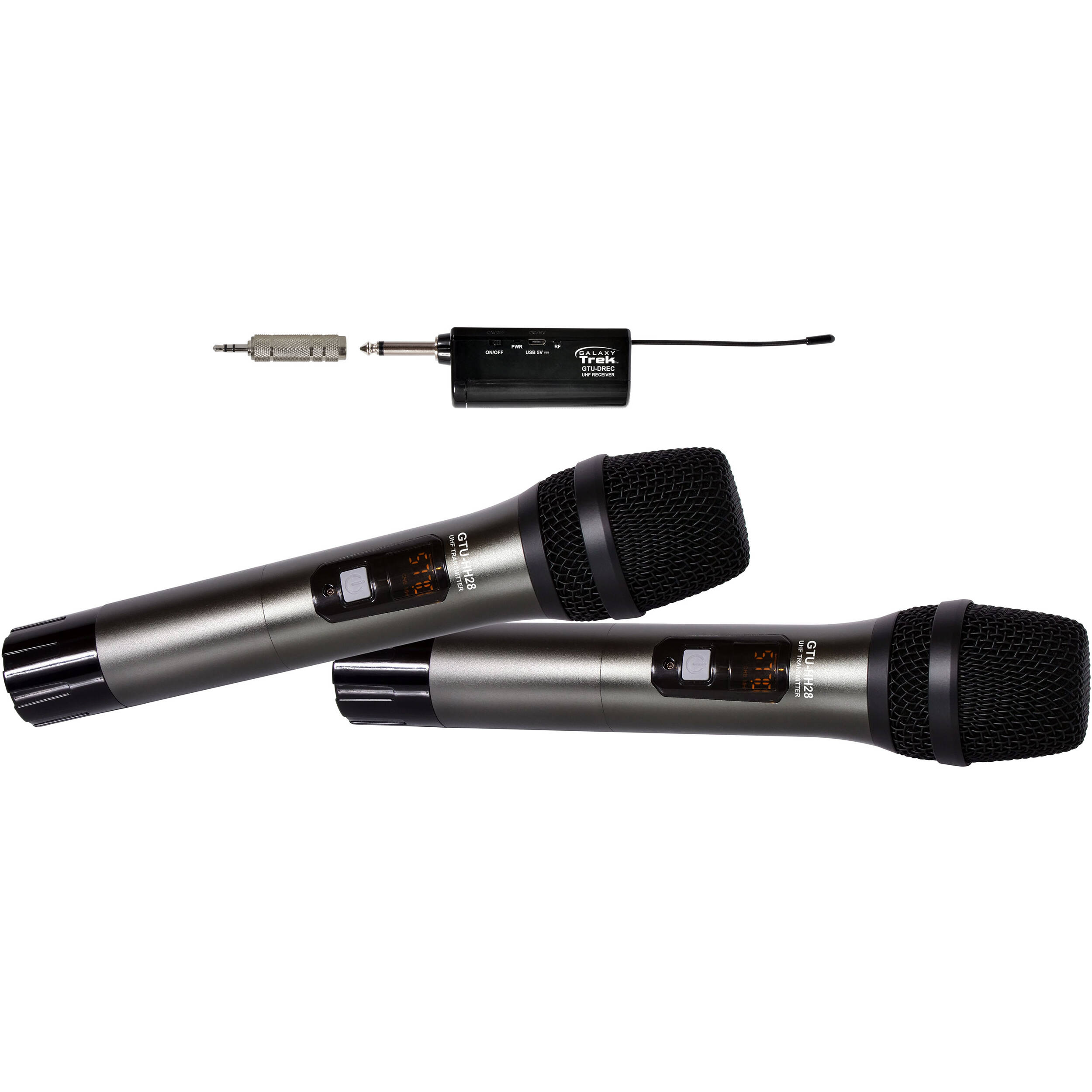 Microfono Wireless Dinamico Galaxy Audio HH76SC, Supercardioide, Manico, Nuovo
