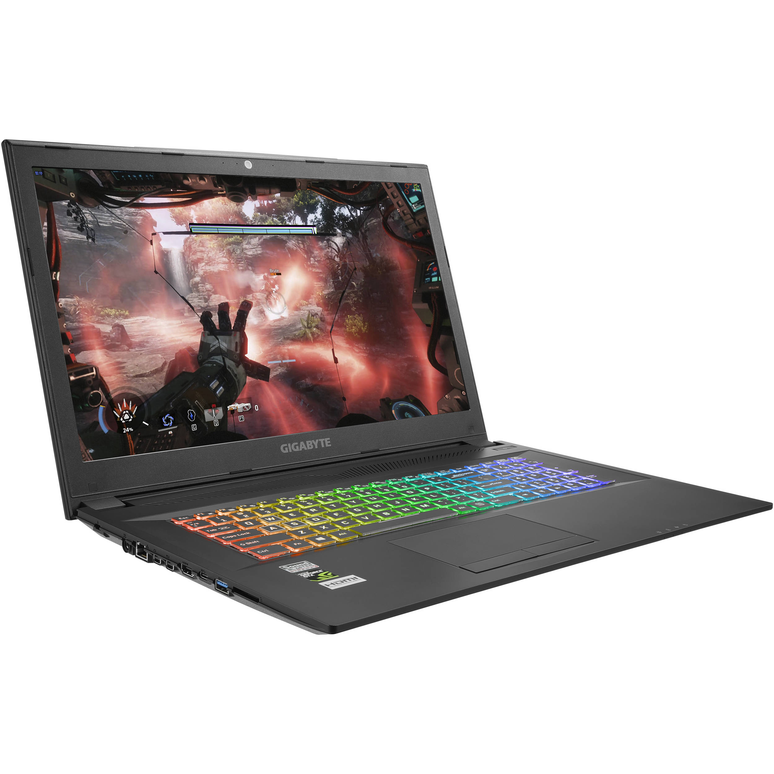 Gigabyte I7 7700HQ 16GB 1TB 256SSD GTX 1050 SABRE 17G KB3 gigabyte-i7-7700hq-16gb-1tb-256ssd-gtx-1050-sabre-17g-kb3