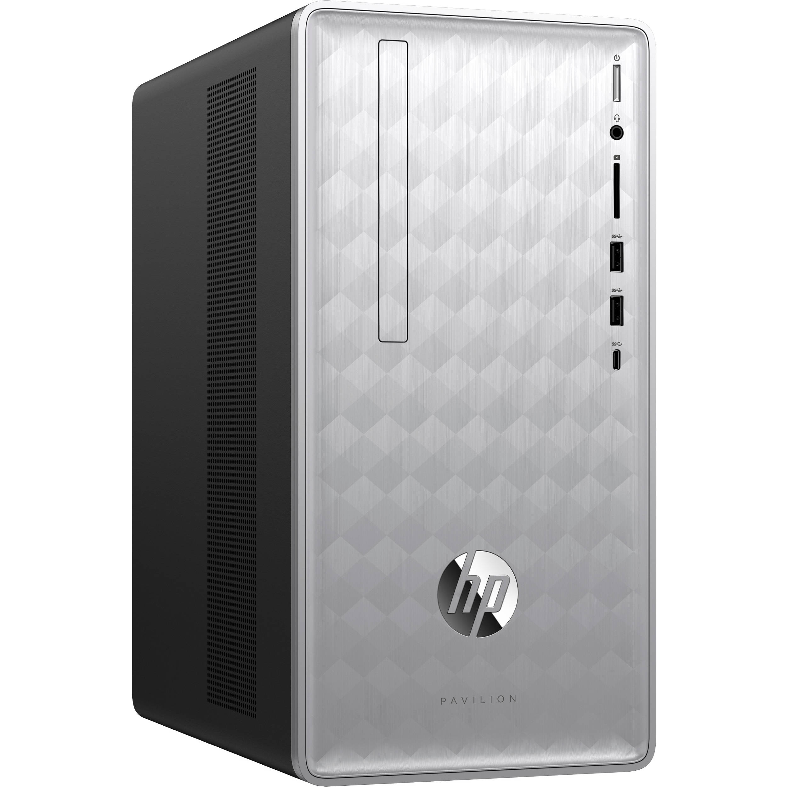 HP Pavilion 590-p0030 Desktop Computer 3LA14AA#ABA B&H Photo