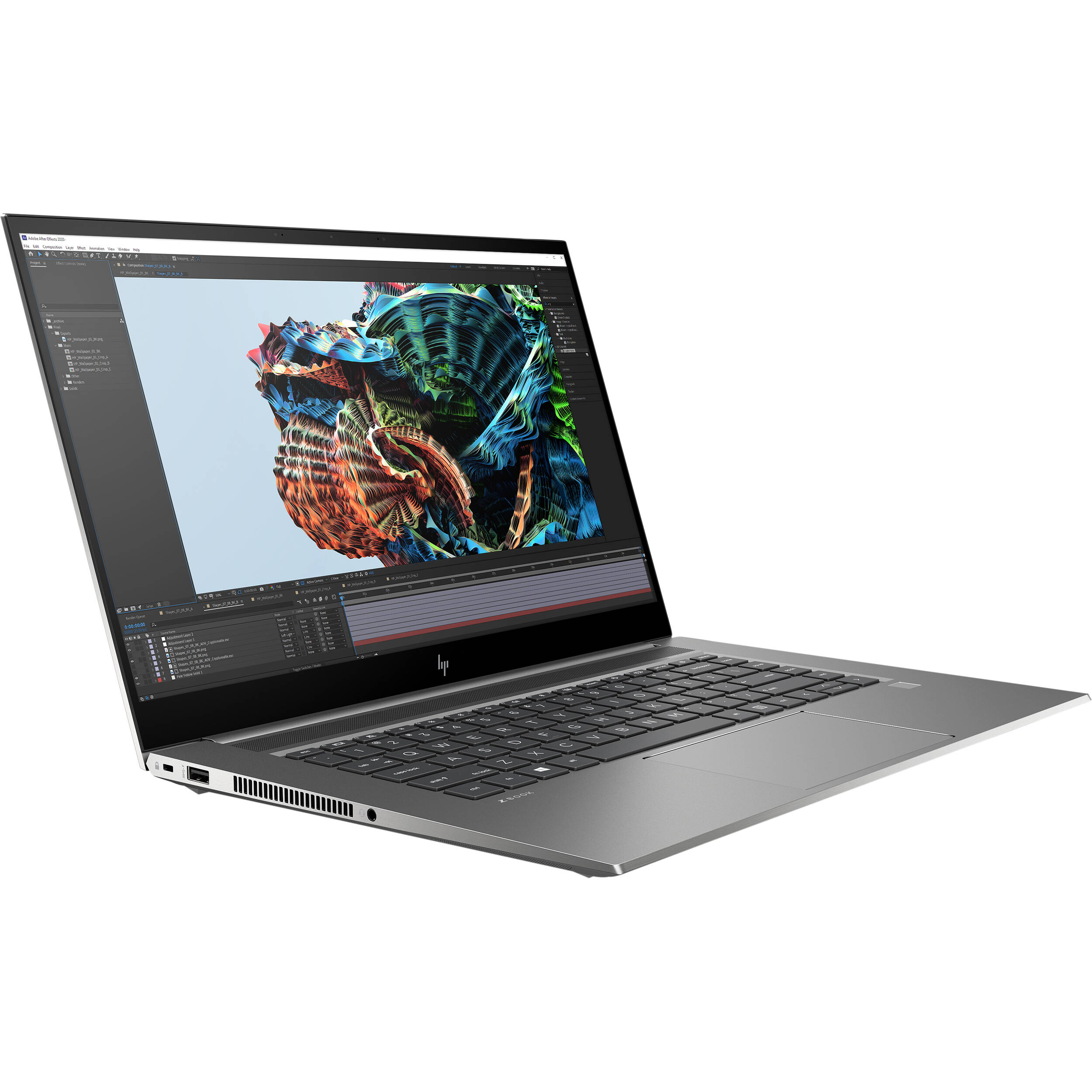 Hp zbook studio g8 | intel core i7 | 32gb ram ssd | 15. 6" fhd | mobilna delovna postaja 1 Hp zbook studio g8 15. 6 palčna mobilna delovna postaja odprt pogled