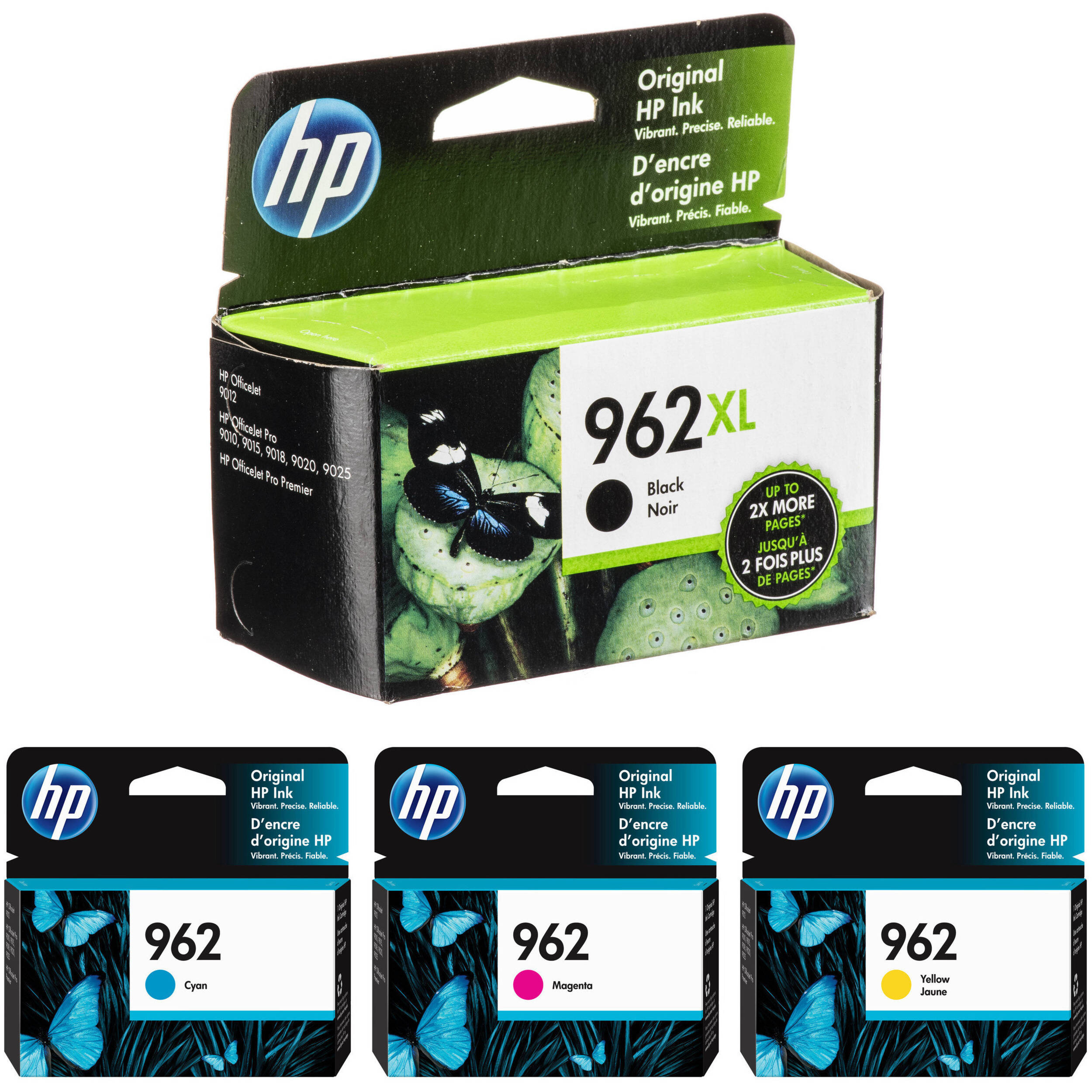 HP 962 XL Black and Standard Color Kit B&H Photo Video