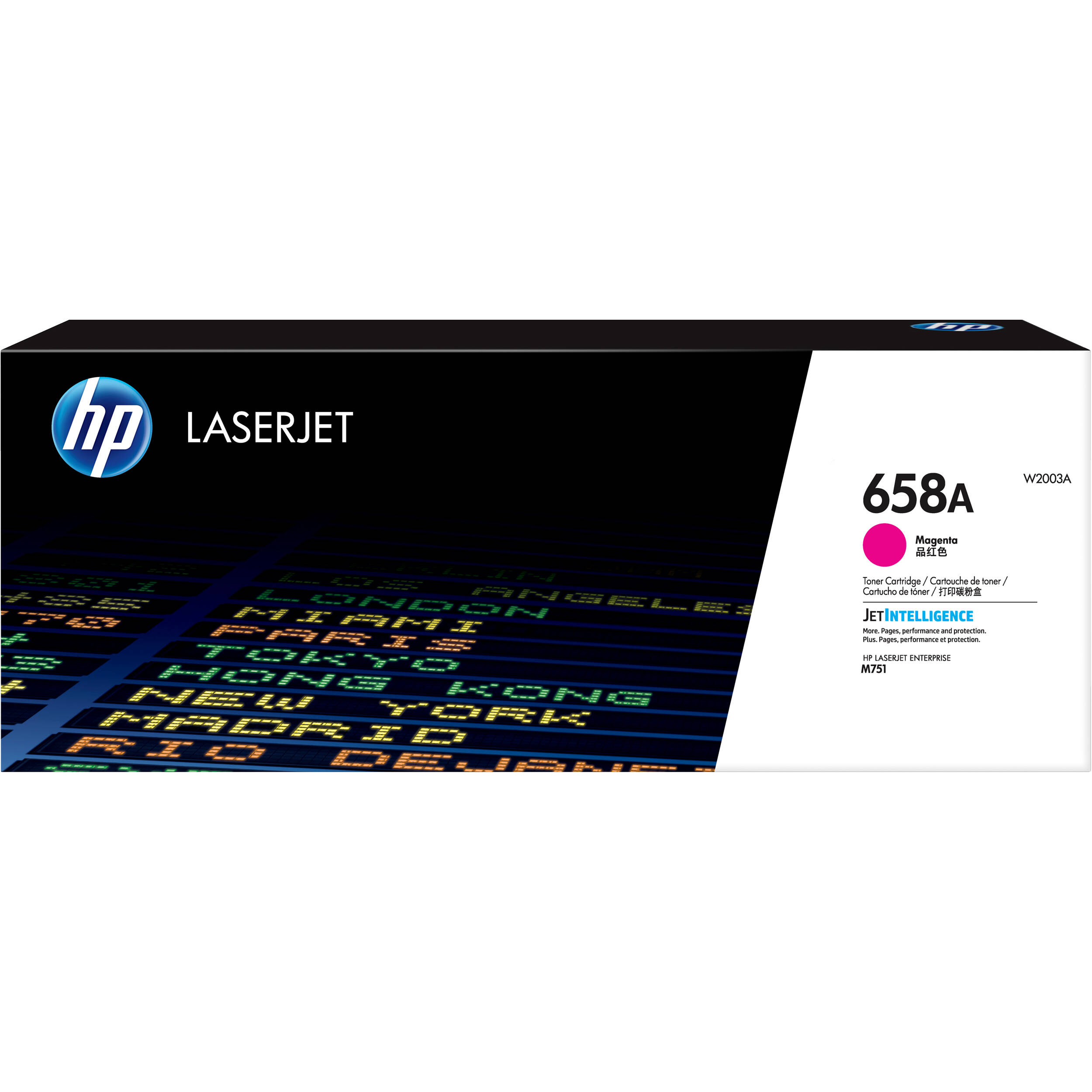 HP 658A Magenta Original LaserJet Toner Cartridge W2003A B&H