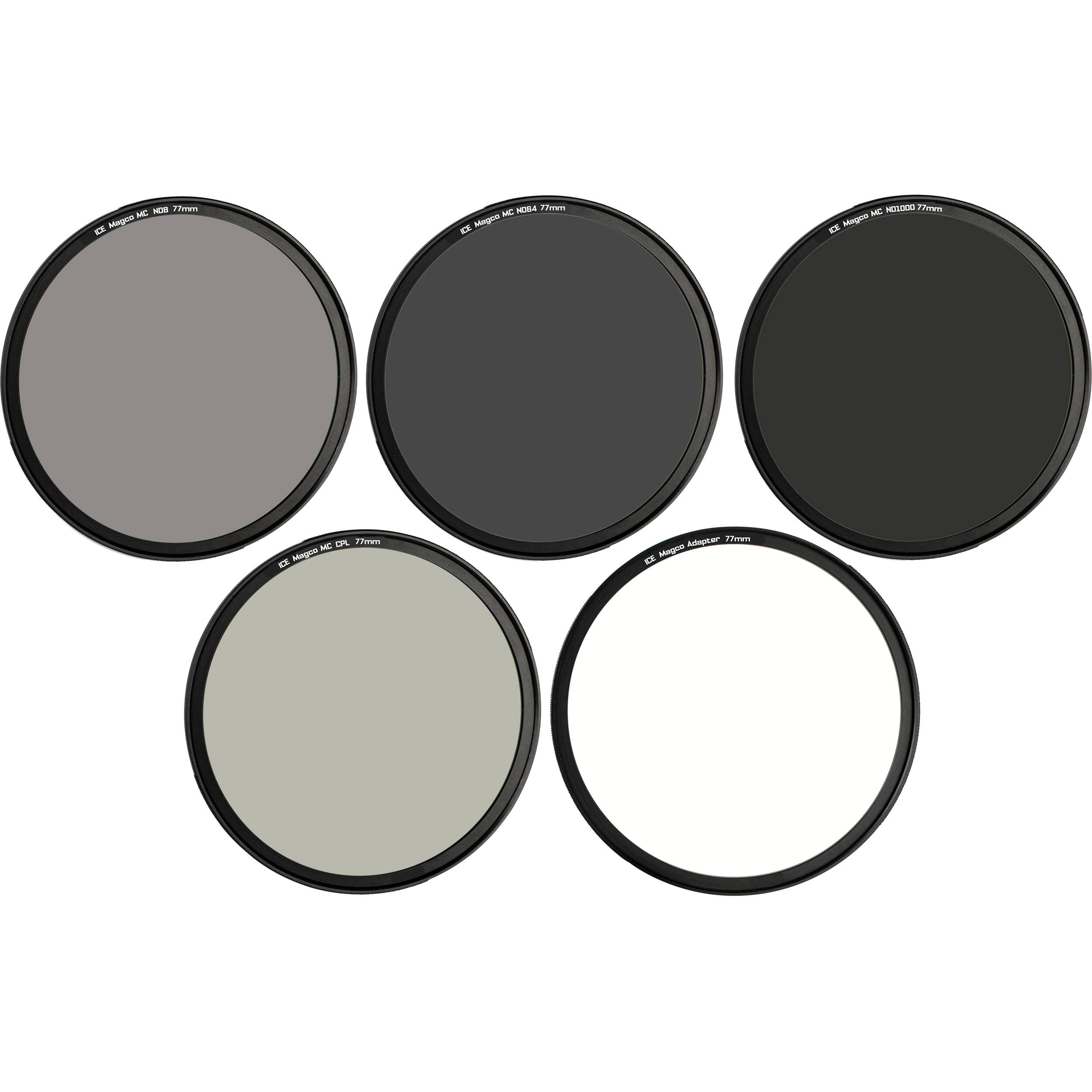 NEEWER 5 in 1 Kit Filtri ND 67mm Magnetici, Filtro Black Diffusion 1/4