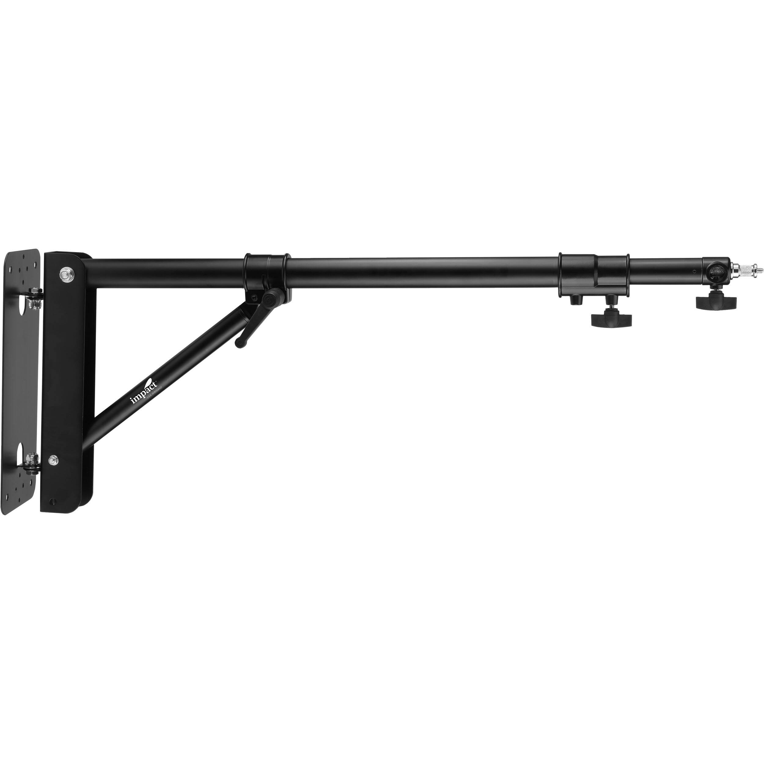 Impact 4' Heavy-Duty Wall-Mounted Boom Arm LSA-WMB4HD B&H Photo