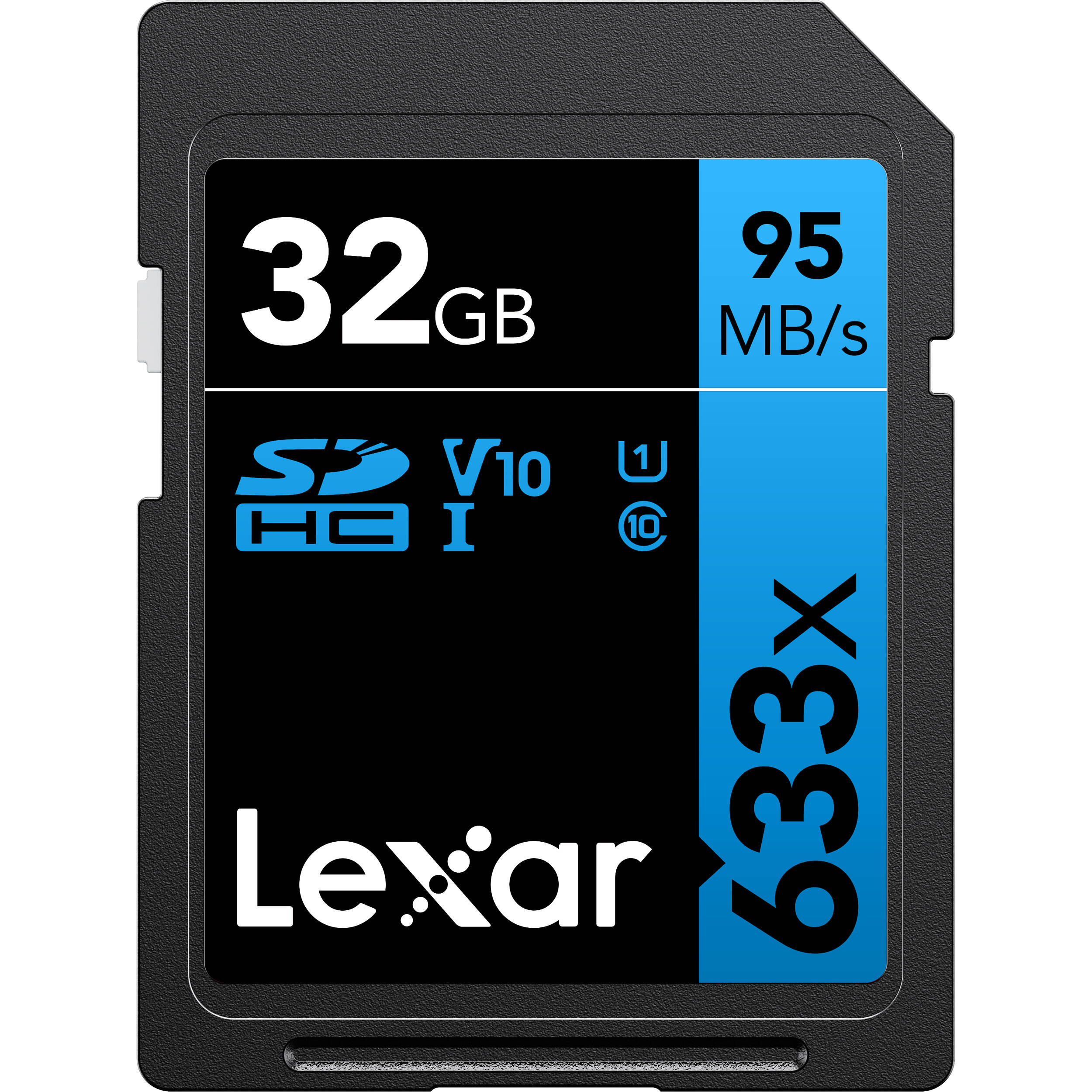 Lexar 32GB Professional 633x UHS I SDHC Memory Card
