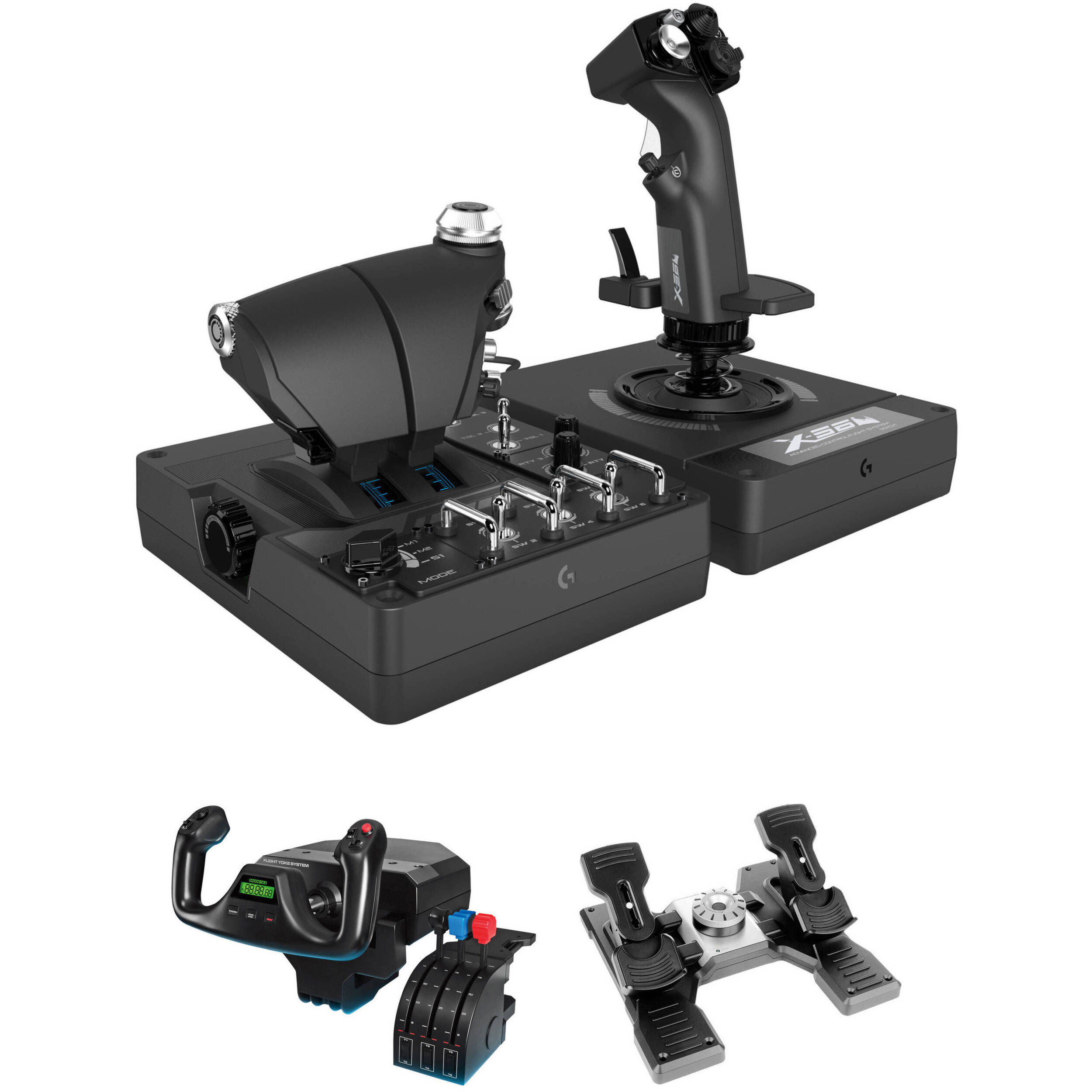 Yoke Ruler Flight Yoke System Treiber – Bedienungsanleitung Logitech Flight Yoke ...