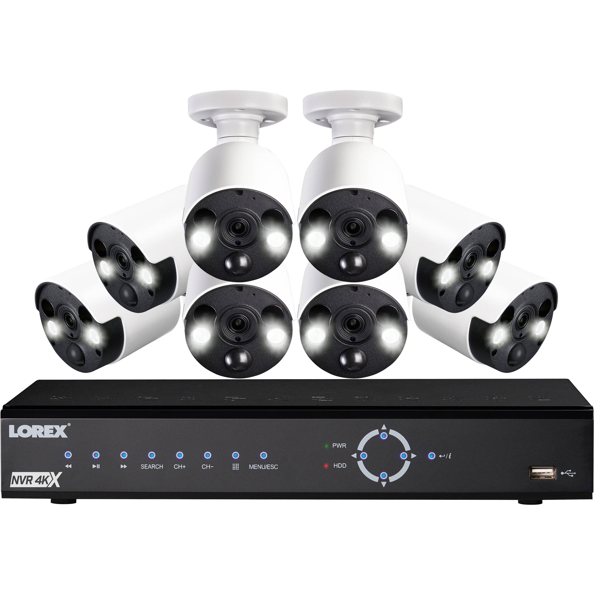 lorex 4k active deterrence 2tb security system installation