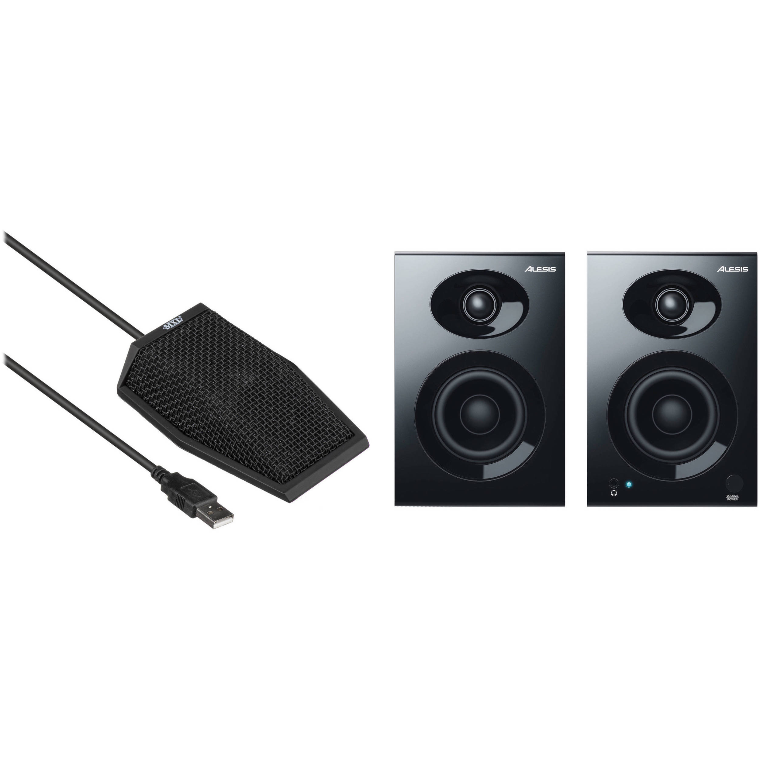 MXL AC-404 Boundary Microphone Kit with 