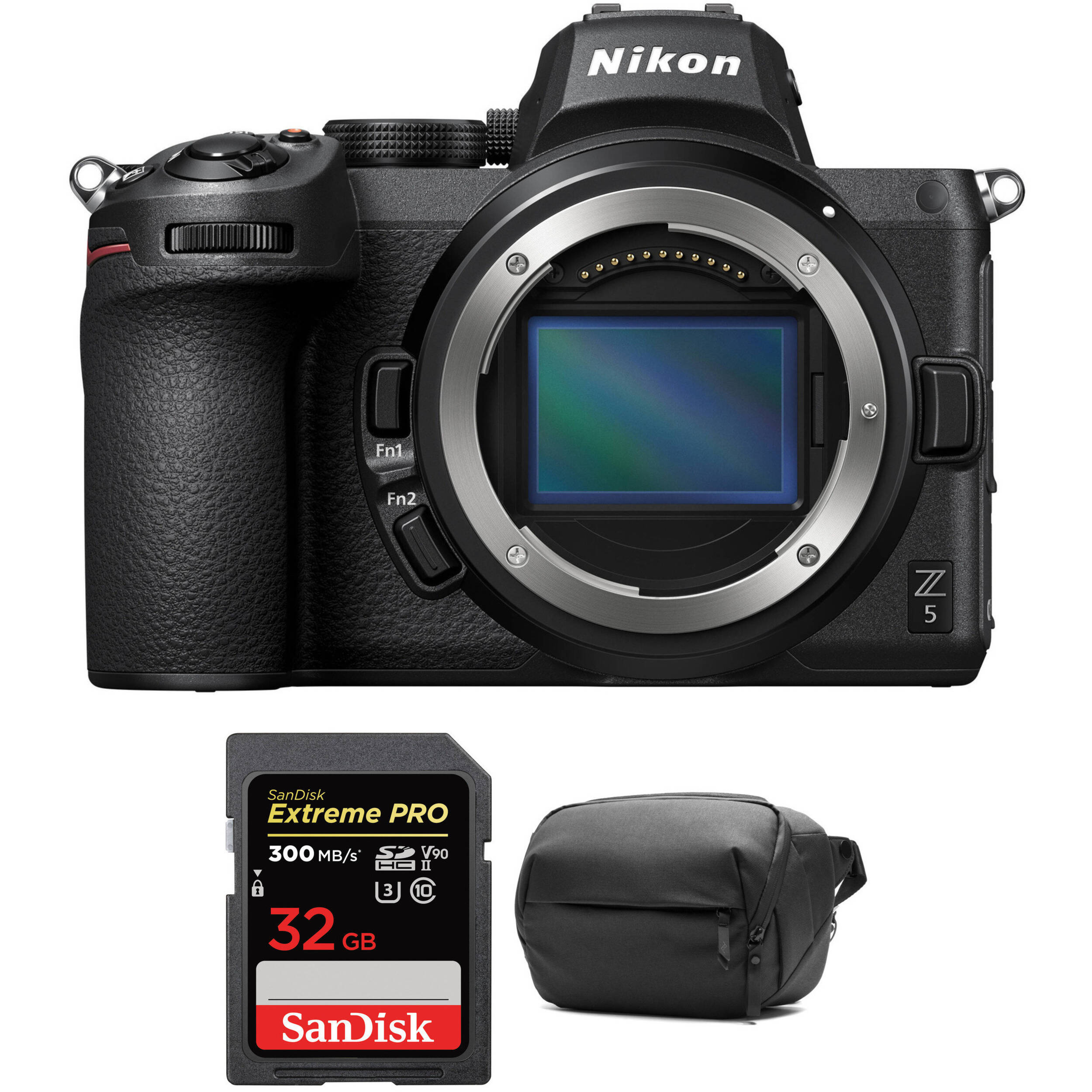 Nikon Z5 Mirrorless Camera with Accessories Kit B&H Photo Video