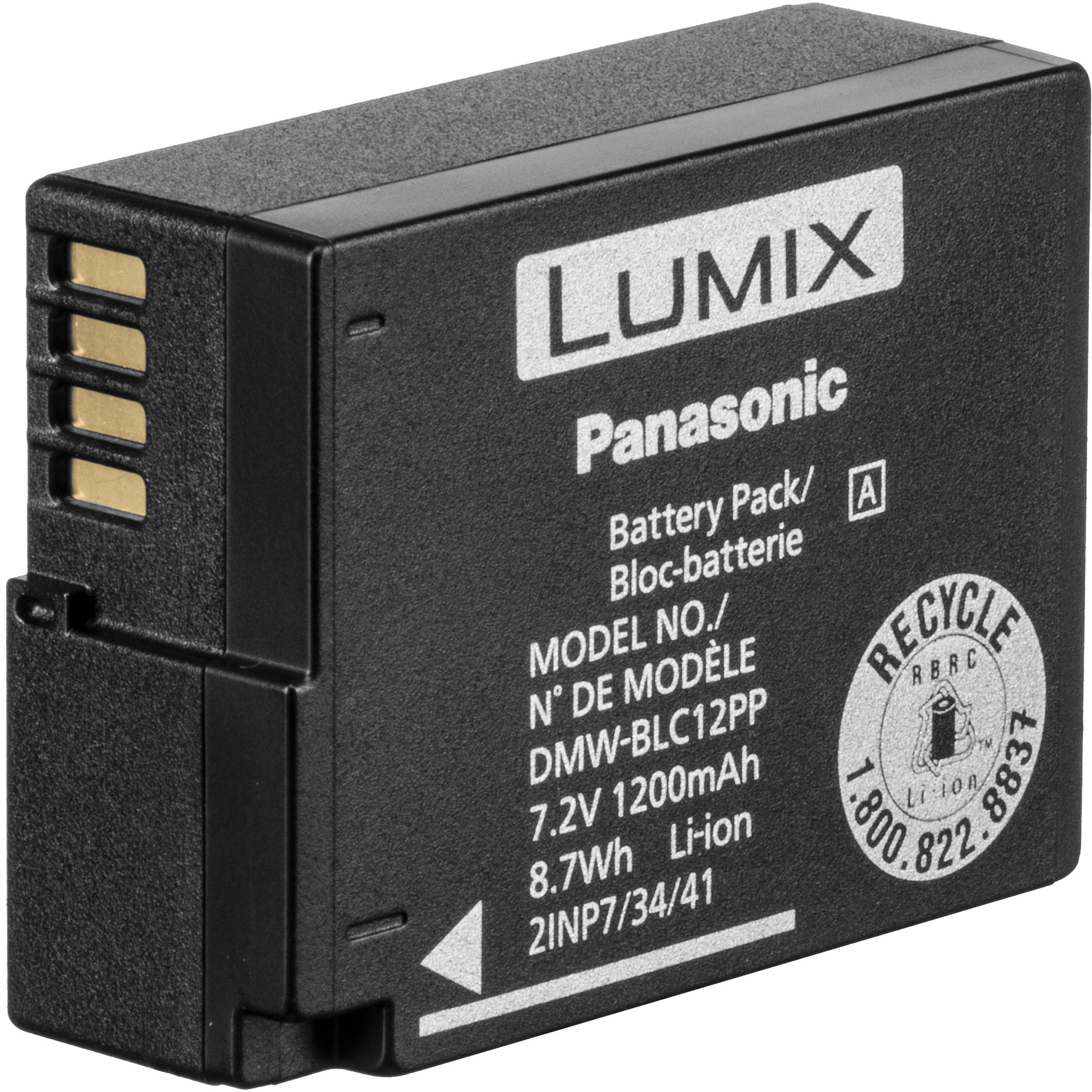 Аккумулятор panasonic blc12