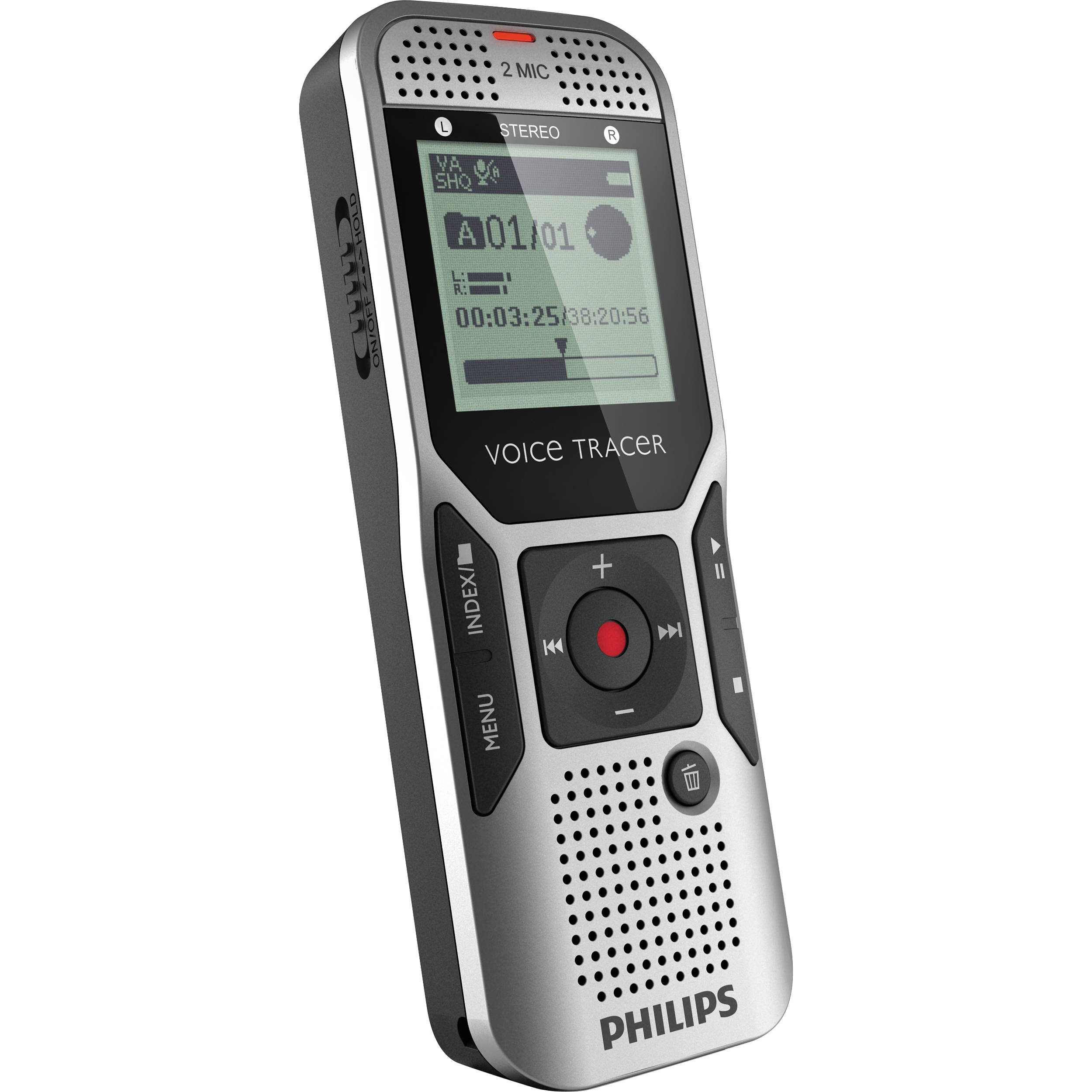 Philips Voice Tracer Audio Recorder Exceptional Recording 8GB Memory DVT1120 NEW