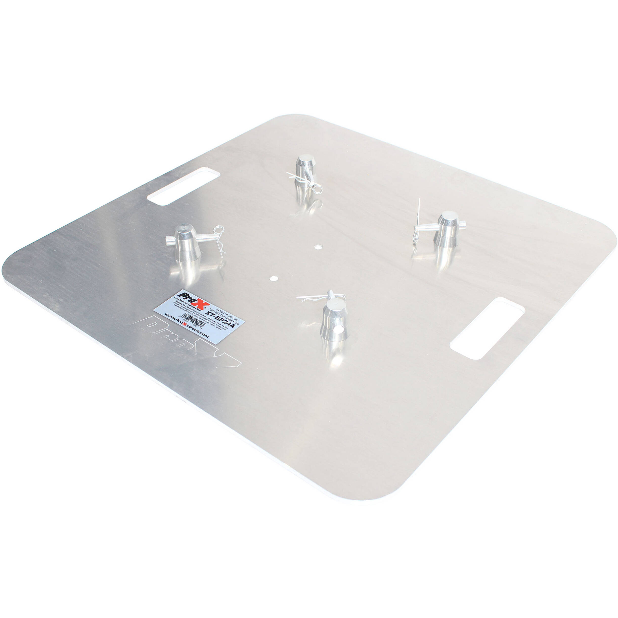ProX Truss XT-BP24A piastra di base in alluminio 2' x 2' 6 mm ProX Truss XT-BP24A piastra di base in alluminio 2' x 2' 6 mm