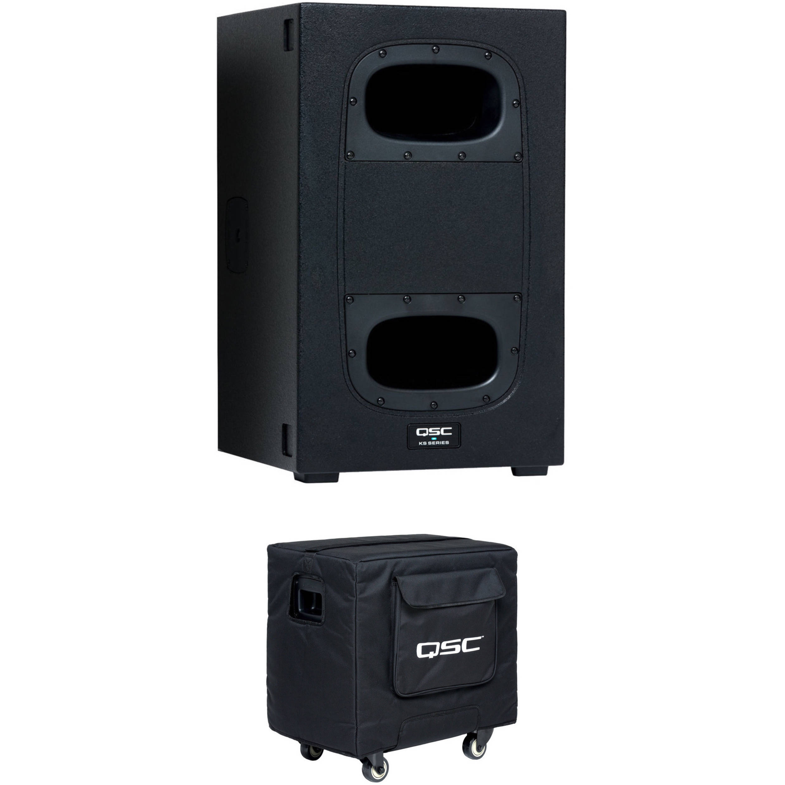 thumbnail image 2 of QSC KS112-CVR Padded Subwoofer Covers For KS112 – 2-Pack – Protect Your Gear 2 of 4