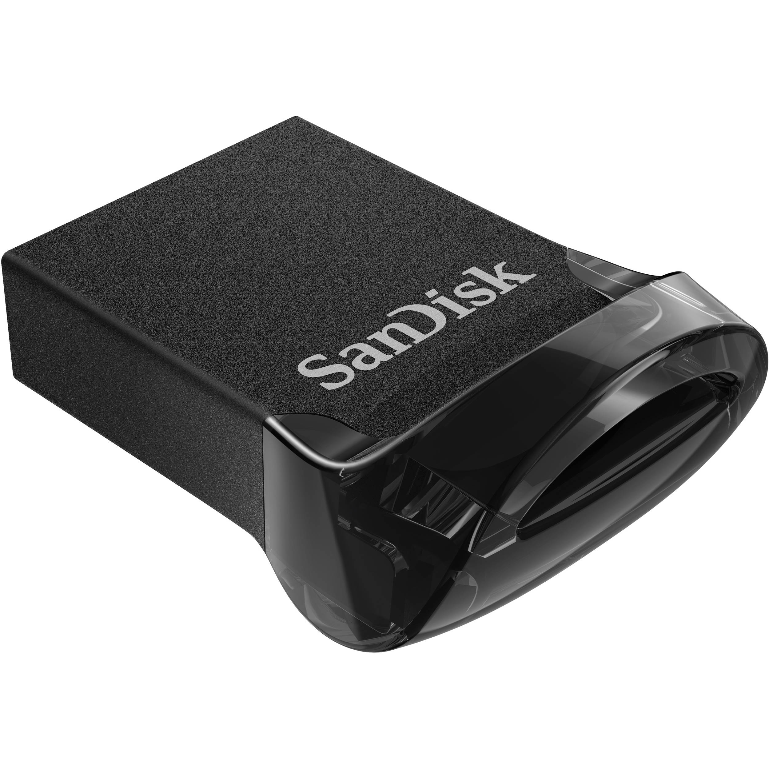 SanDisk Clé USB 3.1 Ultra Fit - 64 Go - Noir - Clés USB