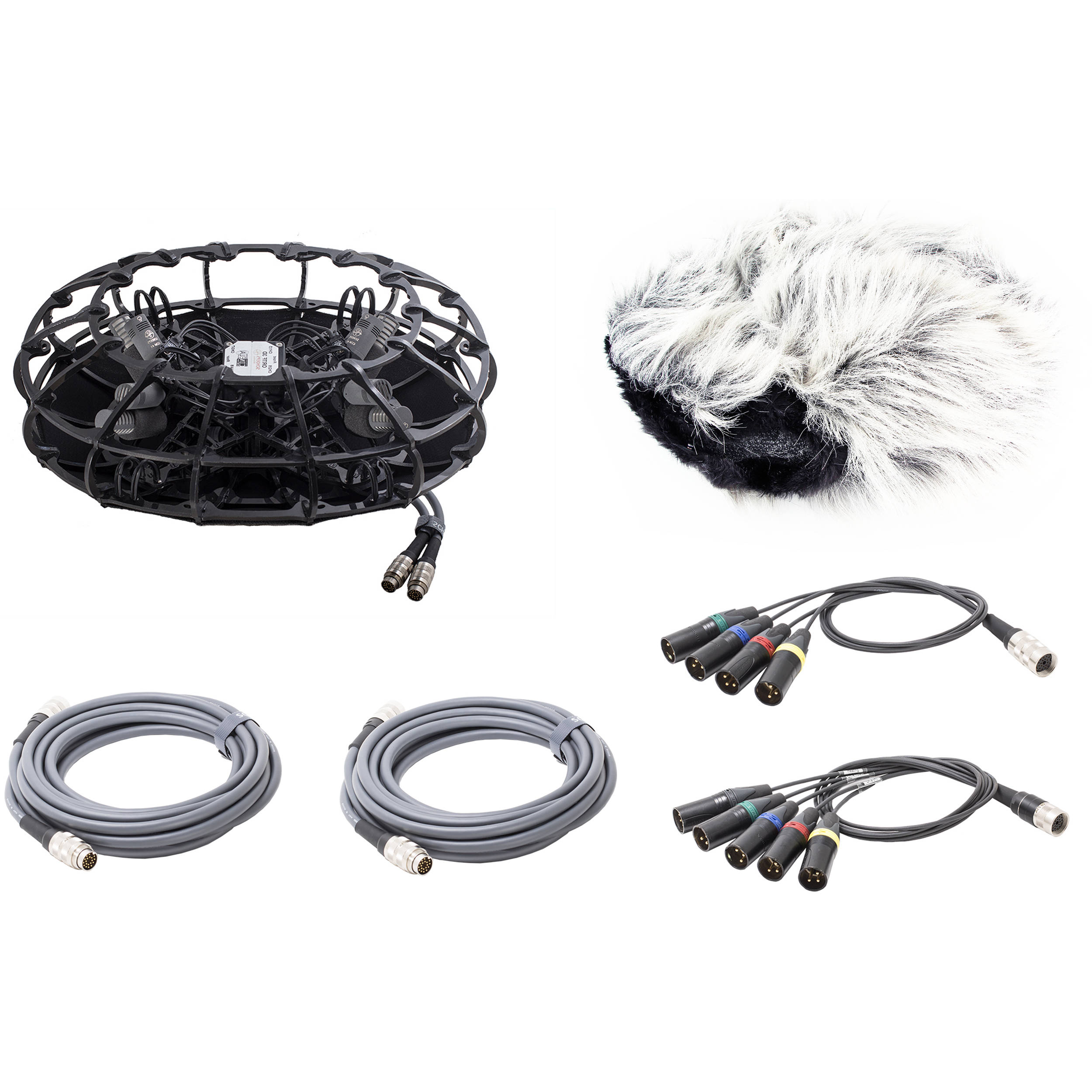 Schoeps ORTF-3D Outdoor Set 8-Channel ORTF-3D OUTDOOR SET B&H