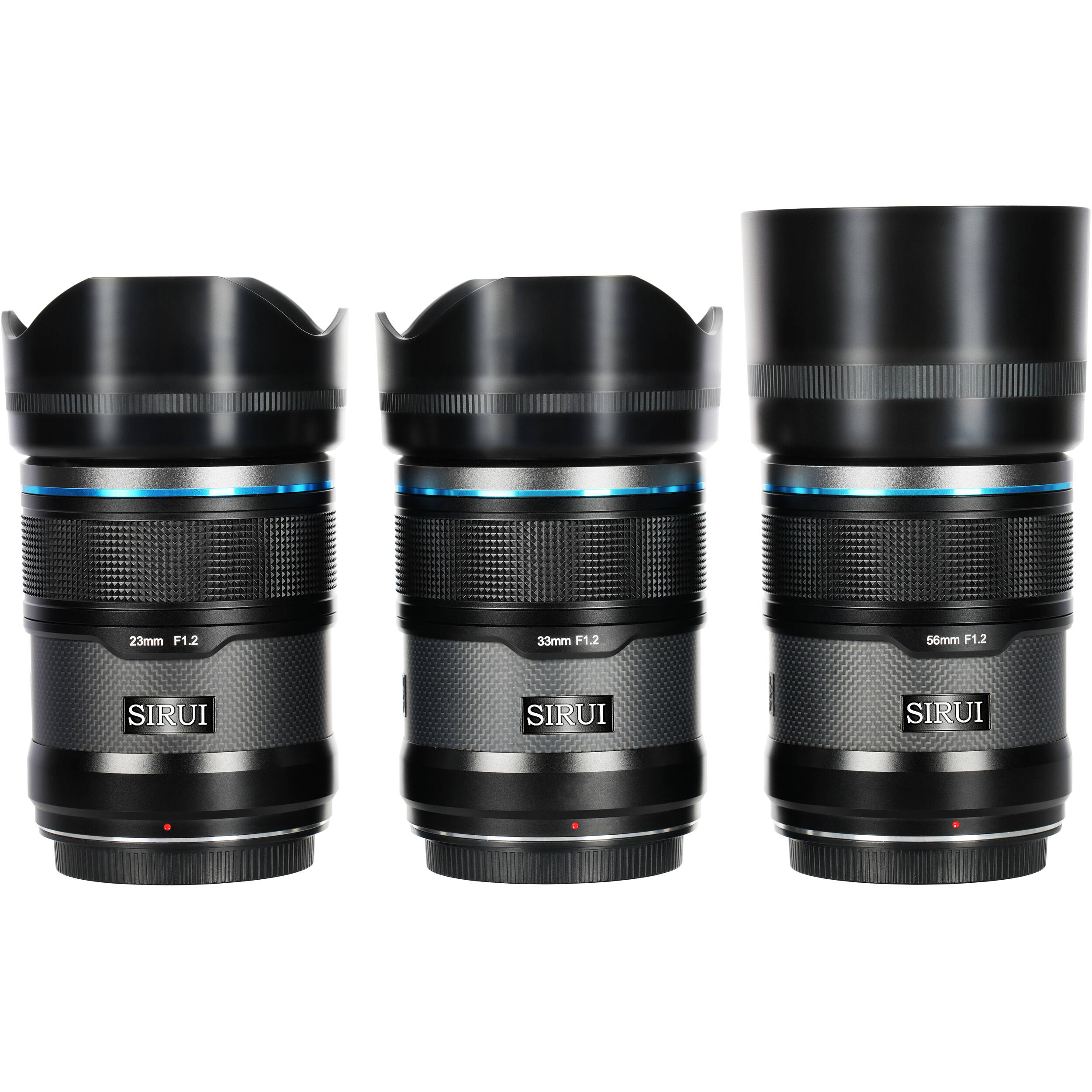 Sirui Key Sirui Sniper f/1.2 Autofocus 3-Lens Kit AS-3S-XB B&H Photo Video