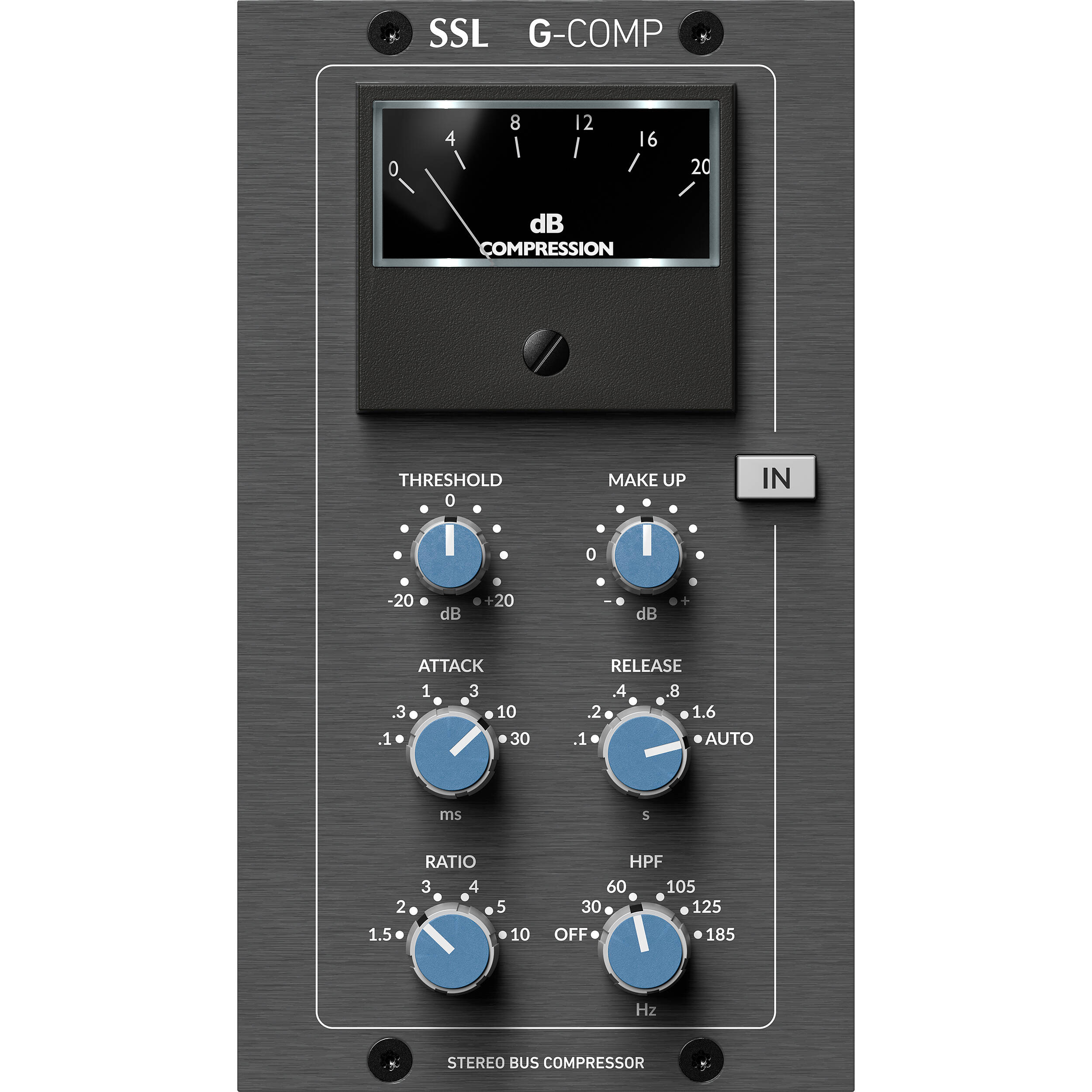 Solid State Logic SSL Stereo Bus Compressor Module 729726X3 B&H