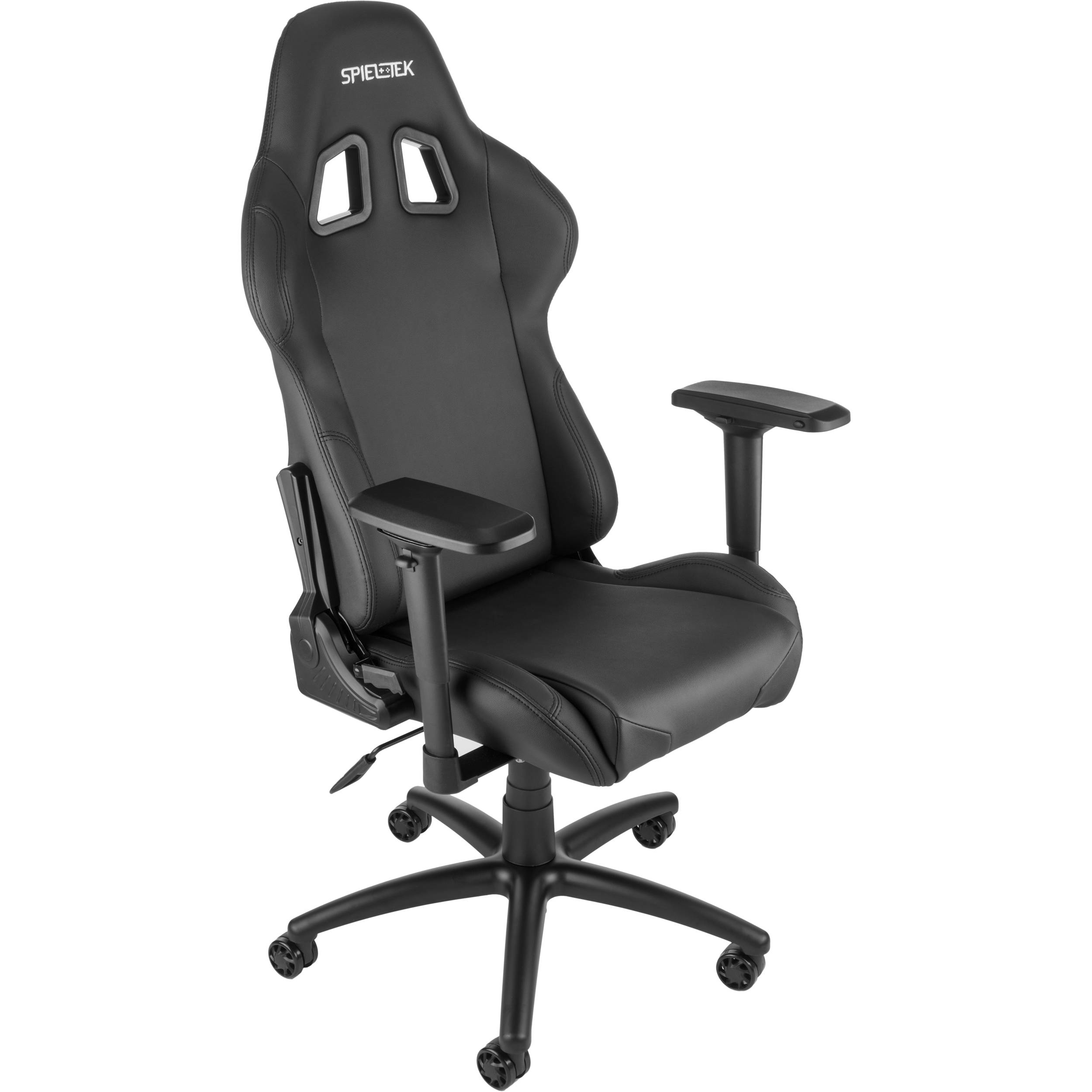 Spieltek Berserker Gaming Chair V2 (Leatherette, Black)