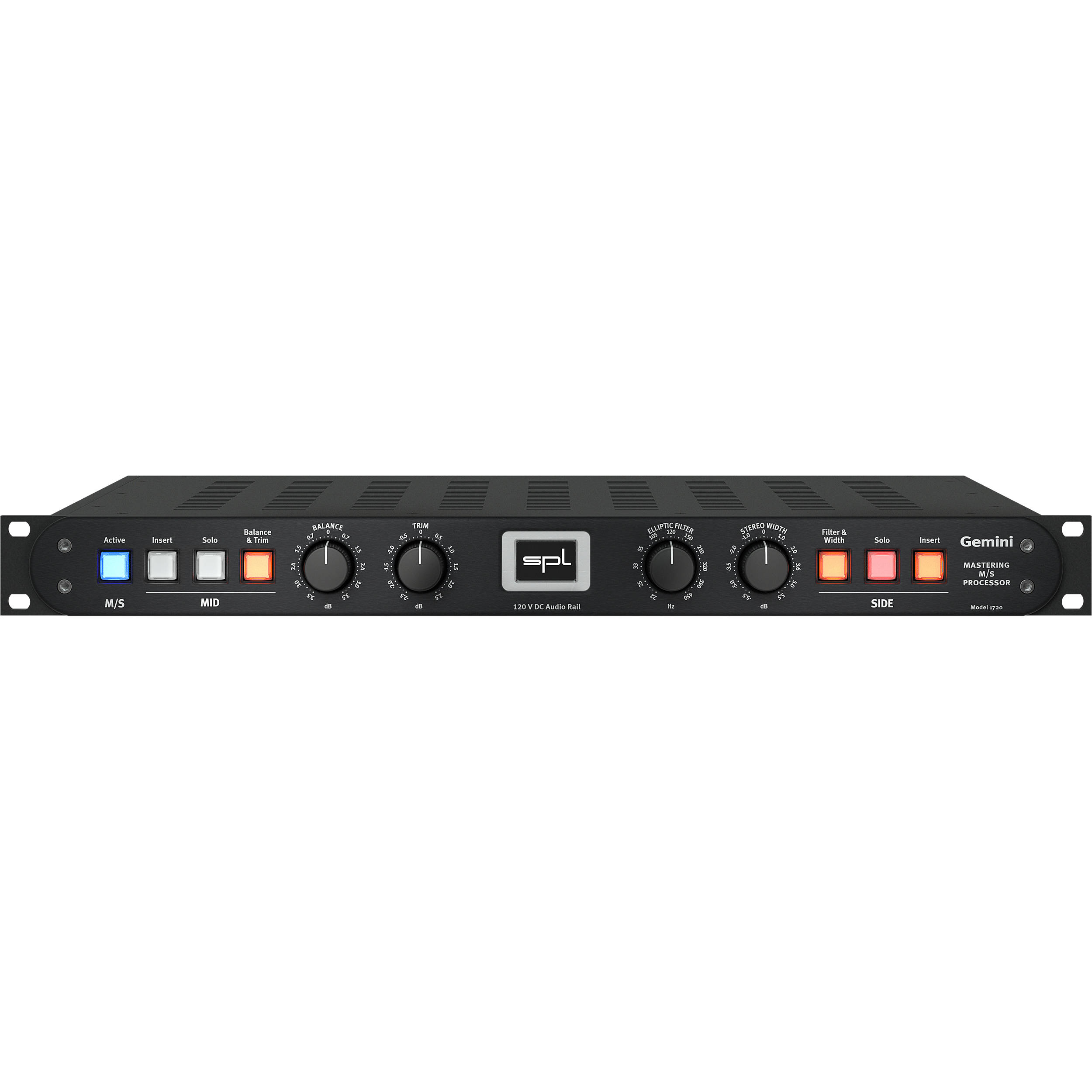 SPL Gemini M/S Processor for Mastering Applications (Black) 1720