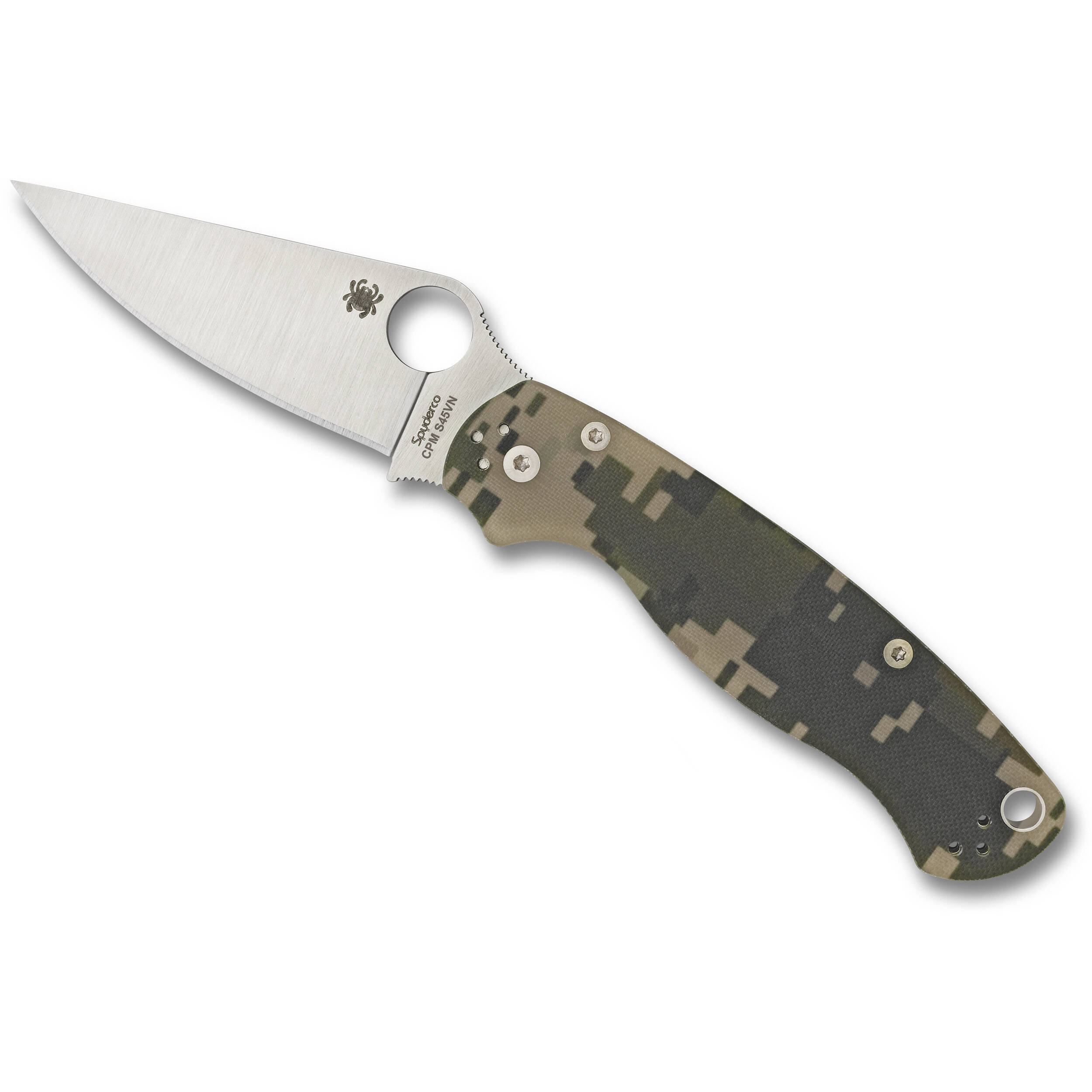 Spyderco Para Military 2 Folding Knife C81GPCMO2 B&H Photo Video