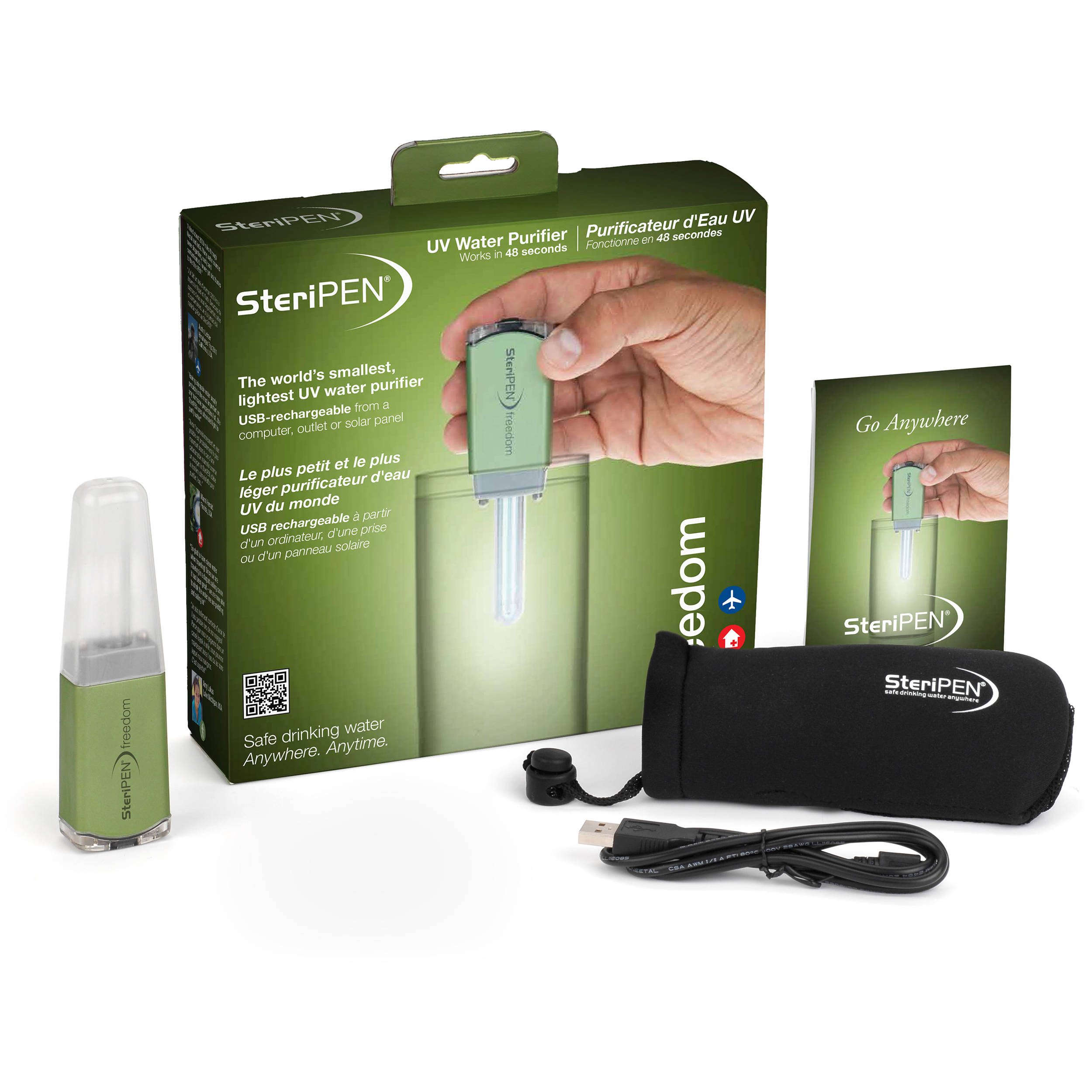 steripen uv water purifier