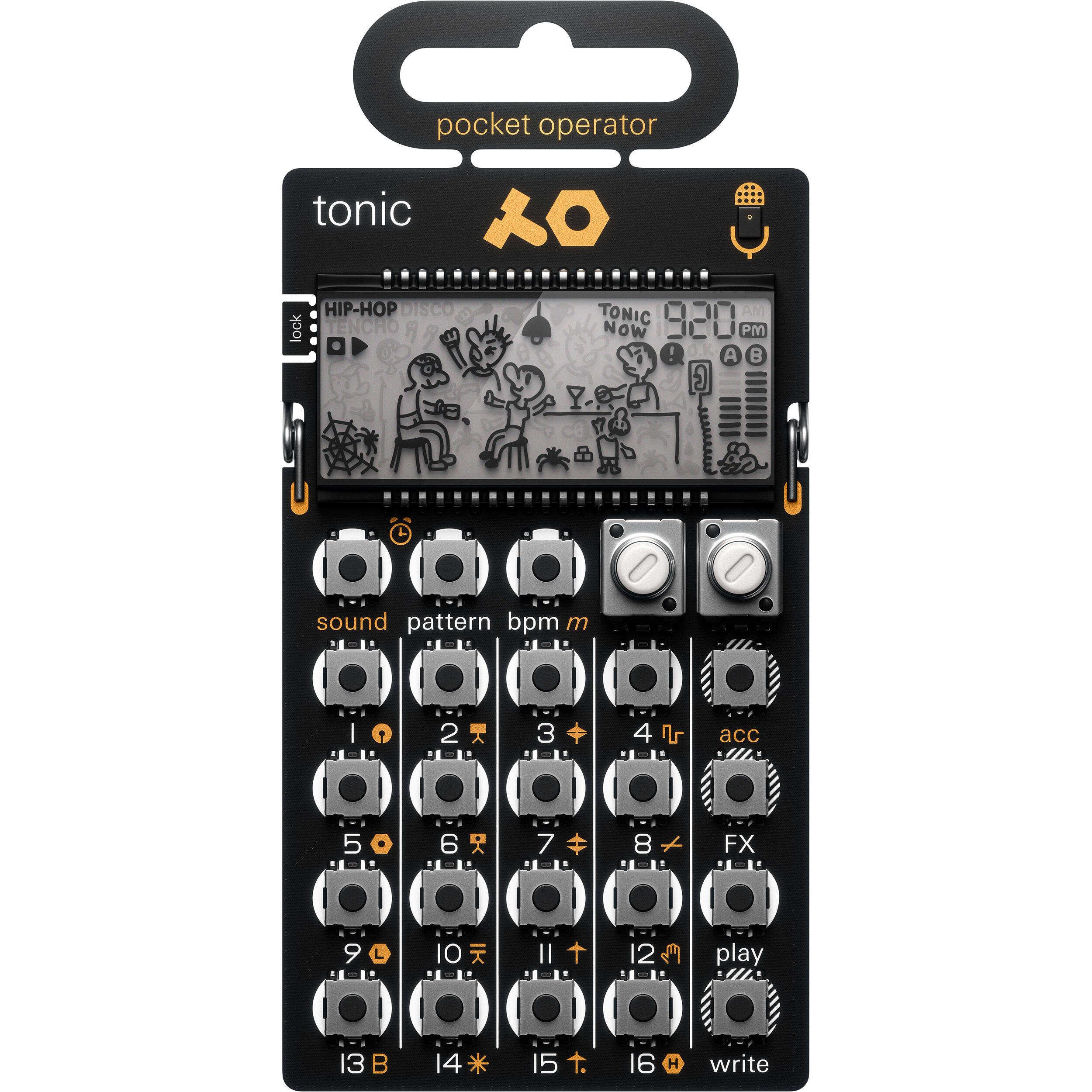 teenage engineering PO-32 Pocket Operator Tonic Drum 010 AS 032