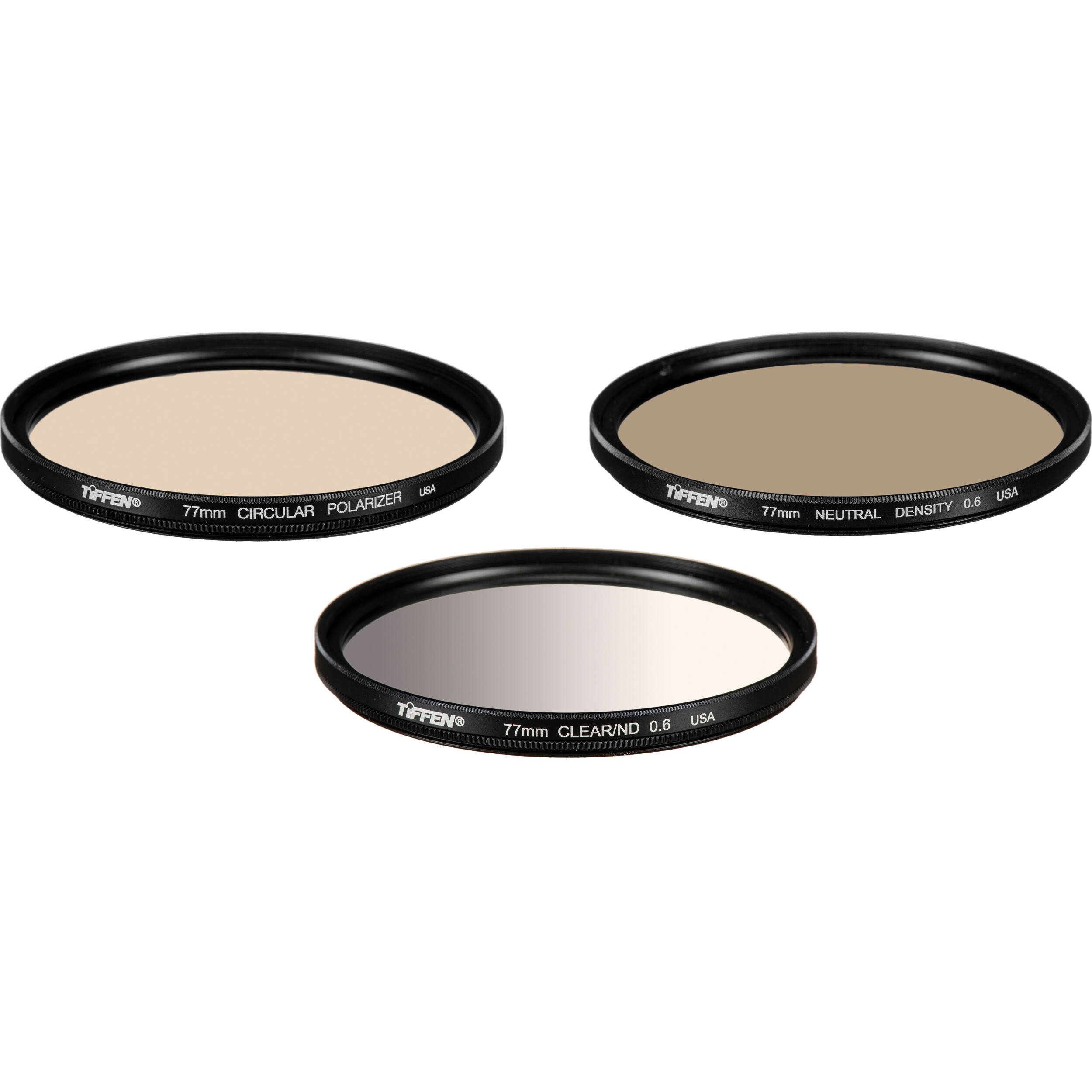 Filtre 77mm Tiffen 81B | Équilibrage Lumière | Réchauffe Les Tons | Verre Optique