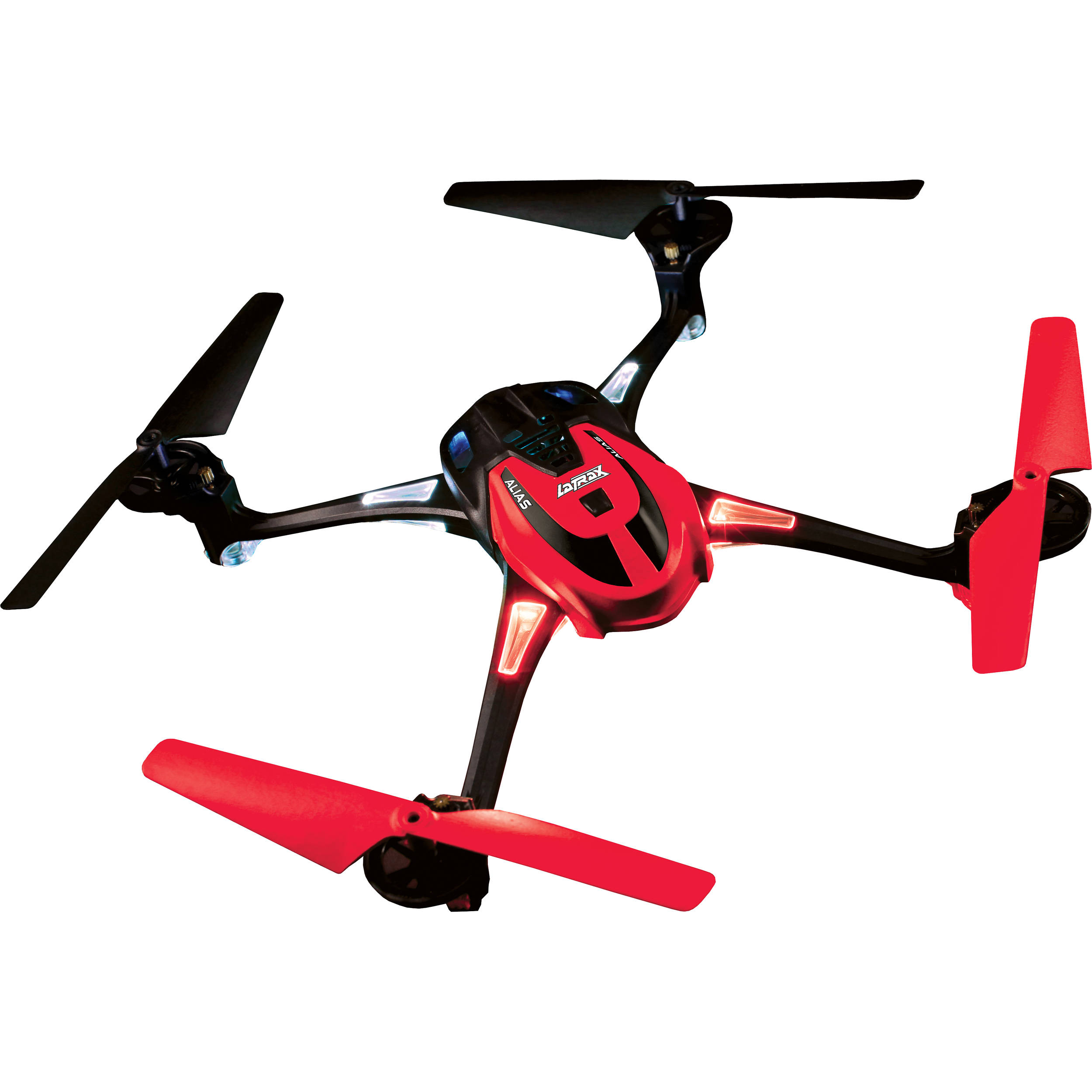 Traxxas 6608 Latrax Alias Quad Rotor Helicopter (Red) TRAE66RR