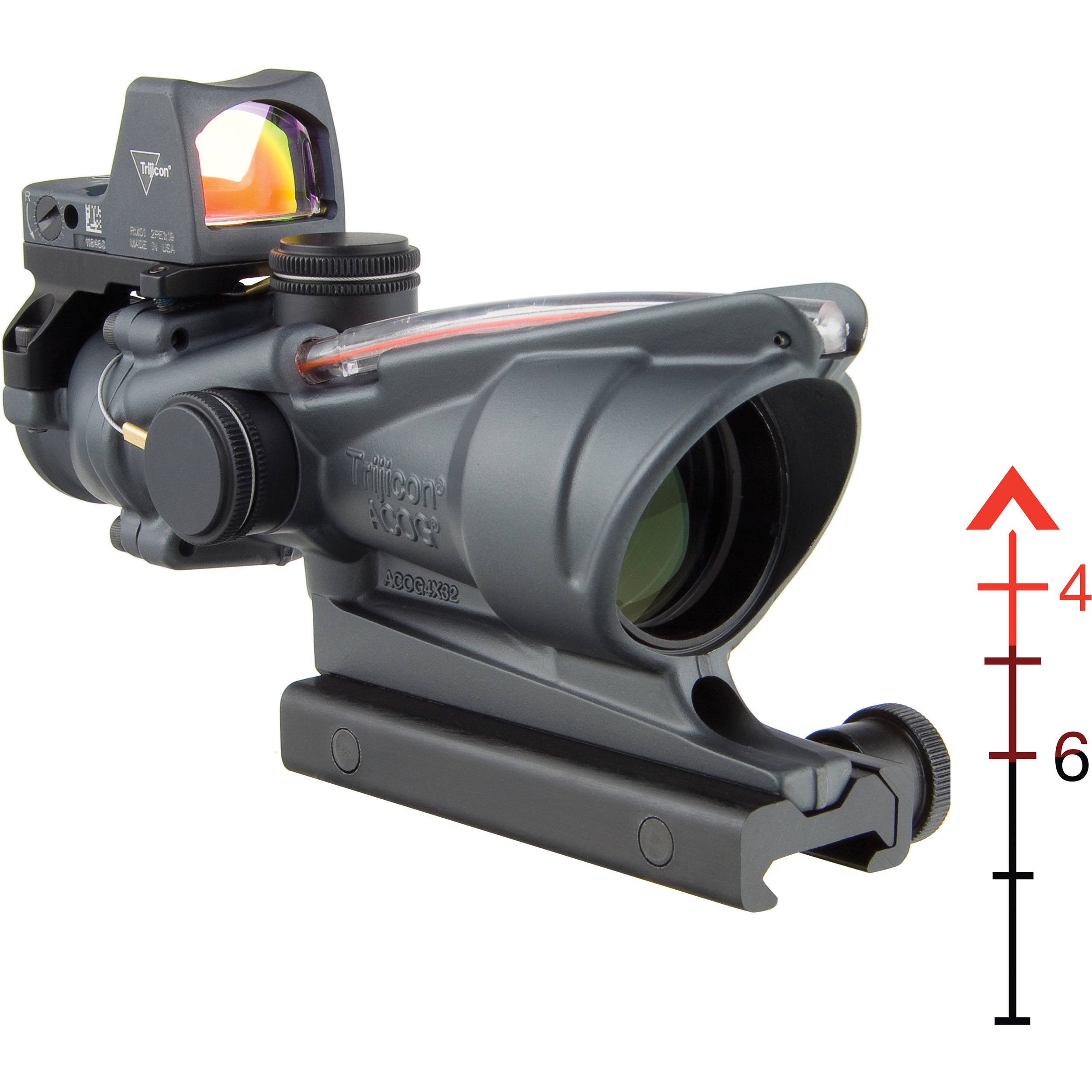Trijicon 4x32 ACOG Riflescope 3 25 MOA RMR Sight TA31 D 100322
