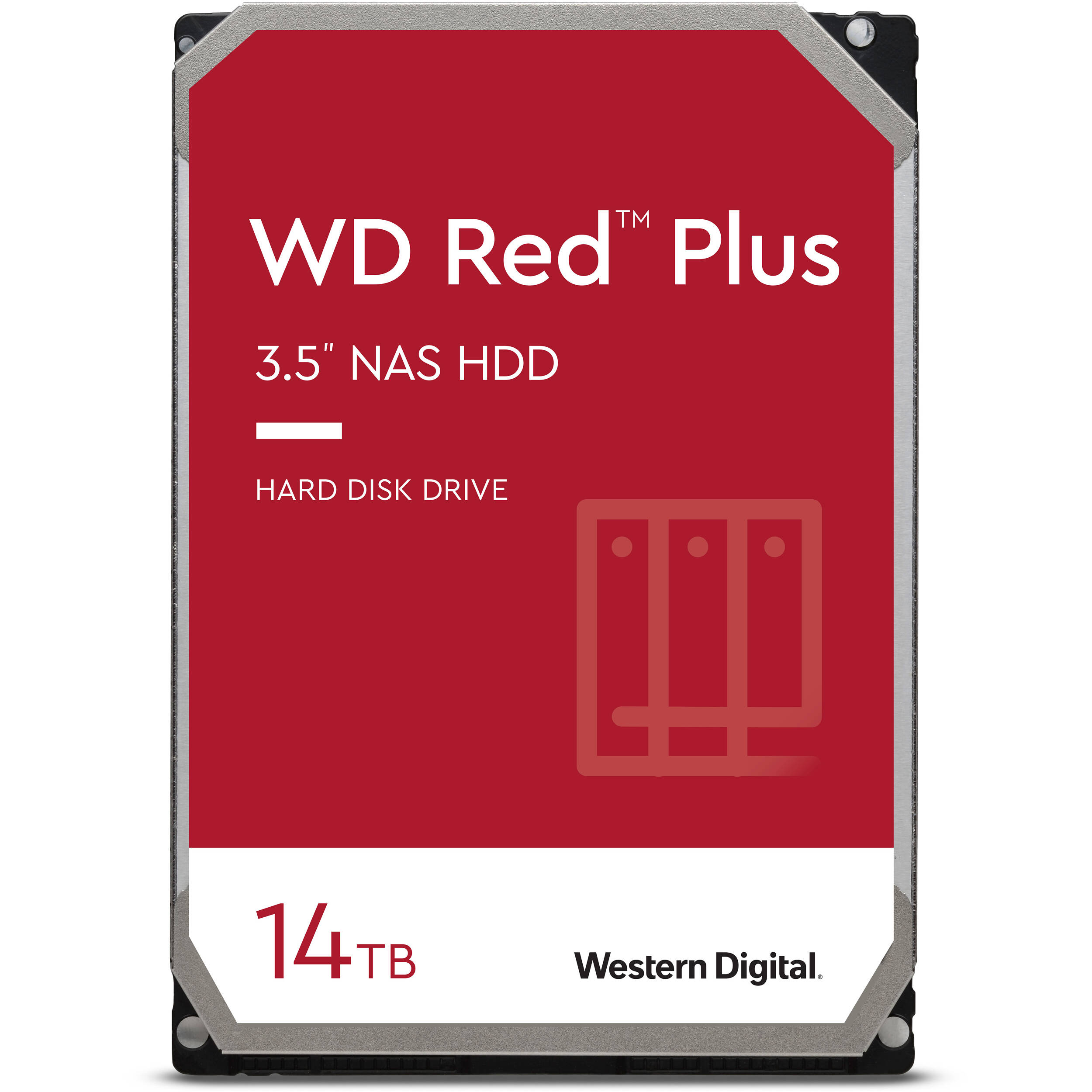 WD 14TB Red Plus SATA III 3 5 Internal NAS WDBAVV0140HNC WRSN