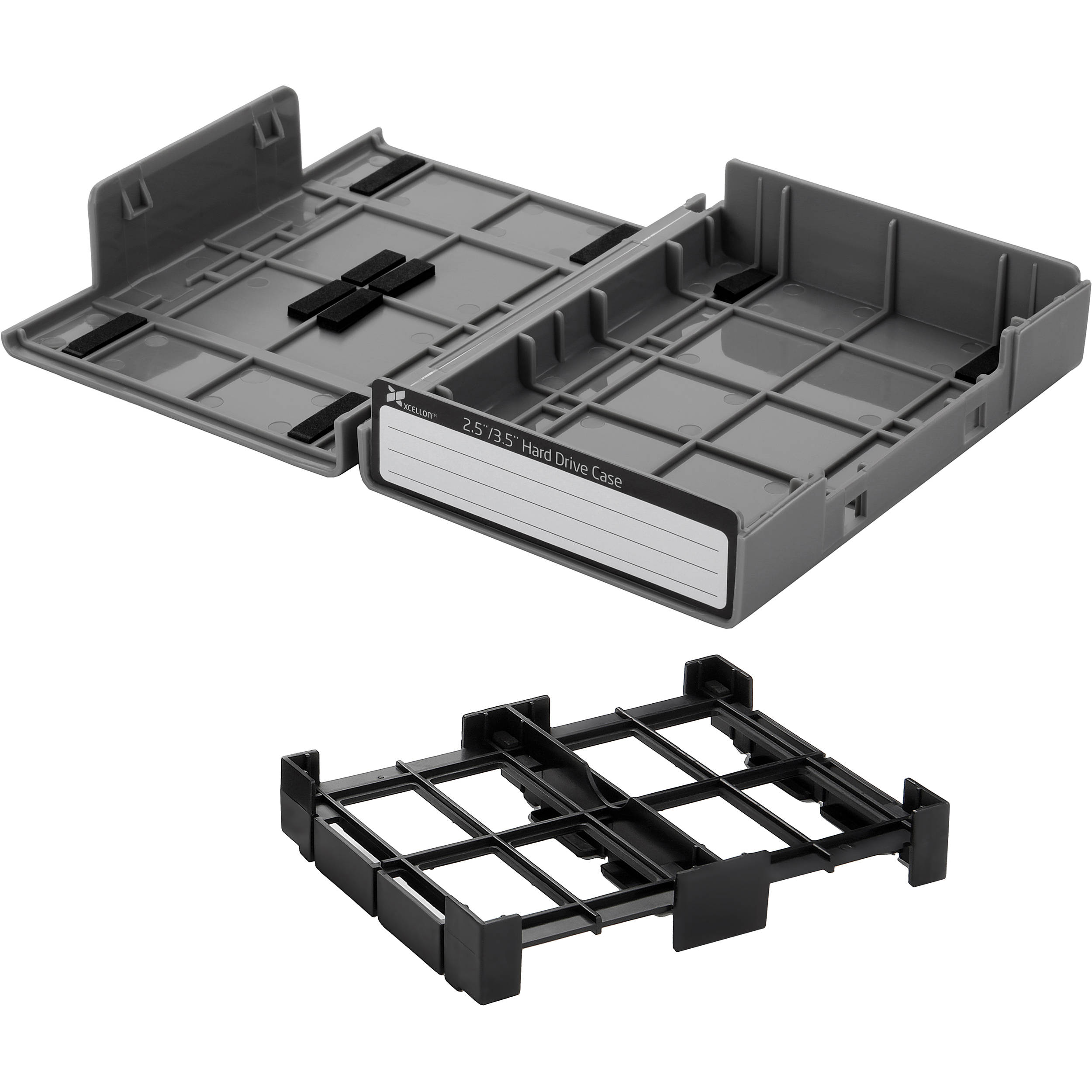 Xcellon 3 5 2 5 Hard Drive Case Gray HDC 35G B H Photo xcellon-3-5-2-5-hard-drive-case-gray-hdc-35g-b-h-photo