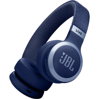 JBL - Live 670NC Wireless On-Ear Headphones with True Adaptive Noise Cancelling - 2024 - Blue - image 2