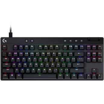 Logitech - PRO X TKL RAPID Wired Hall-Effect Gaming Keyboard with Magnetic Analog Switch and Customizable RGB Lighting for PC - Black - image 11