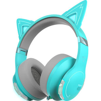 Edifier - G5BT CAT Wireless Gaming Headset w/ Magnetic Cat Ears, 36 Hour Battery Life for Xbox, Playstation, Nintendo, Mobile & PC - Turquoise - image 9