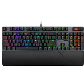 ASUS - ROG Strix Scope II X Full-size Wired Mechanical RGB Gaming Keyboard with Hot-Swappable ROG NX Snow Switches - Black - image 12