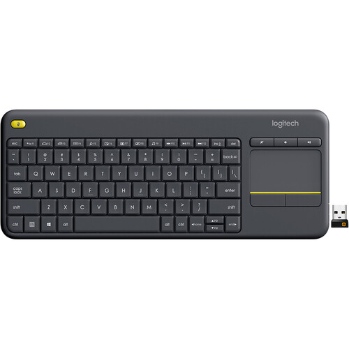 Logitech K400 Plus Wireless Black