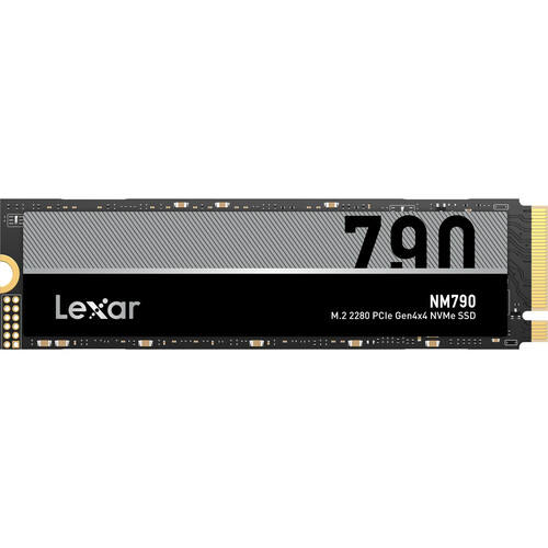 Lexar 4TB NM790 SSD PCIe Gen4 NVMe M.2 2280 Internal Solid State Drive, Up to 7400/6500 MB/s Read/Write, Compatible with PS5, for Gamers and...