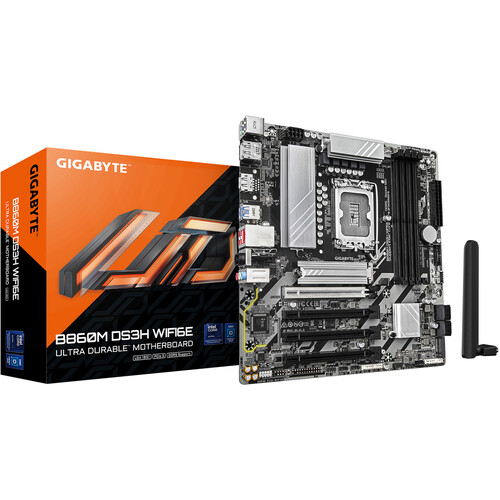 Gigabyte B860M DS3H WiFi6E (rev 2.0) motherboard