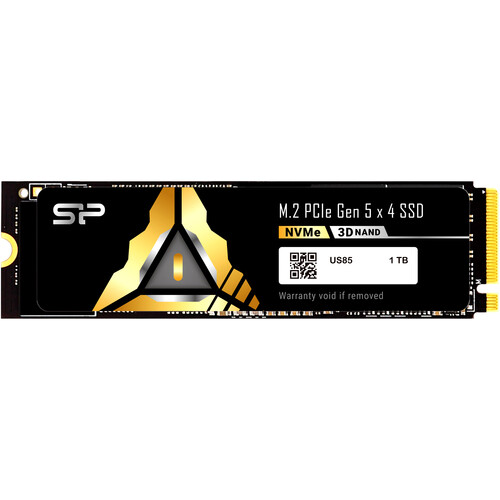 Silicon Power 1TB US85 NVMe PCIe 5.0 M.2 Internal SSD