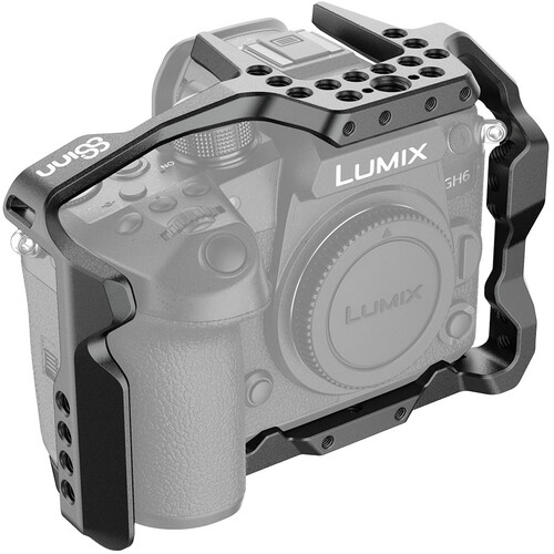 VBESTLIFE Cage De Caméra Pour Lumix GH6, Extension De Protection Complète En Alliage D'aluminium Pour Lumix GH6