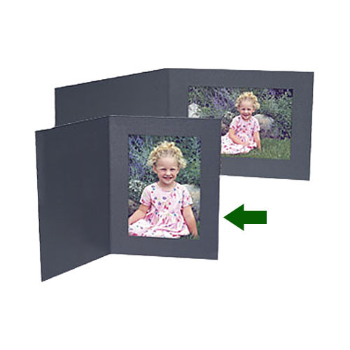 Collector's Gallery Contemp. Black Portrait Folder w/o PF5400-57