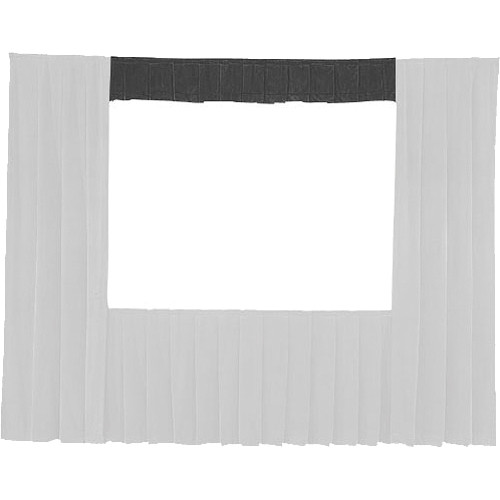 DA-LITE 36706 - DRAPERIE CANTONNIÈRE POUR SYSTÈME D'ÉCRAN DE LUXE 62x108 FAST-FO