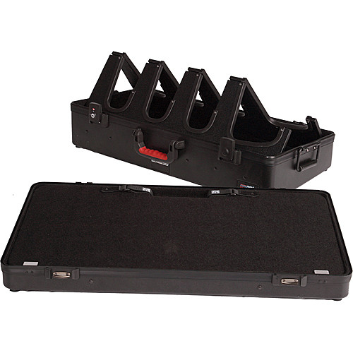 Gator Four Guitar Stand and Pedal Board Gig Box GGIGBOXTSA