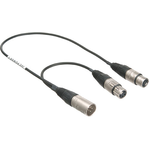 JVC VC Y250US 4 Pin XLR Y Power Cable VC Y250US B H Photo Video